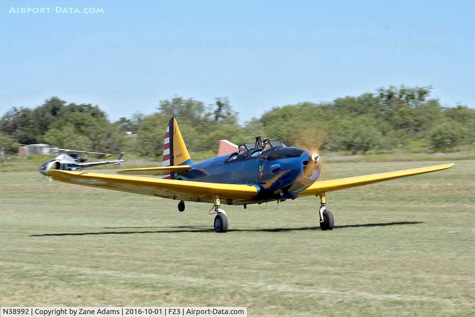 N38992, 1944 Fairchild PT-19 C/N 9014AE, At the 2016 Ranger, Texas Fly-in