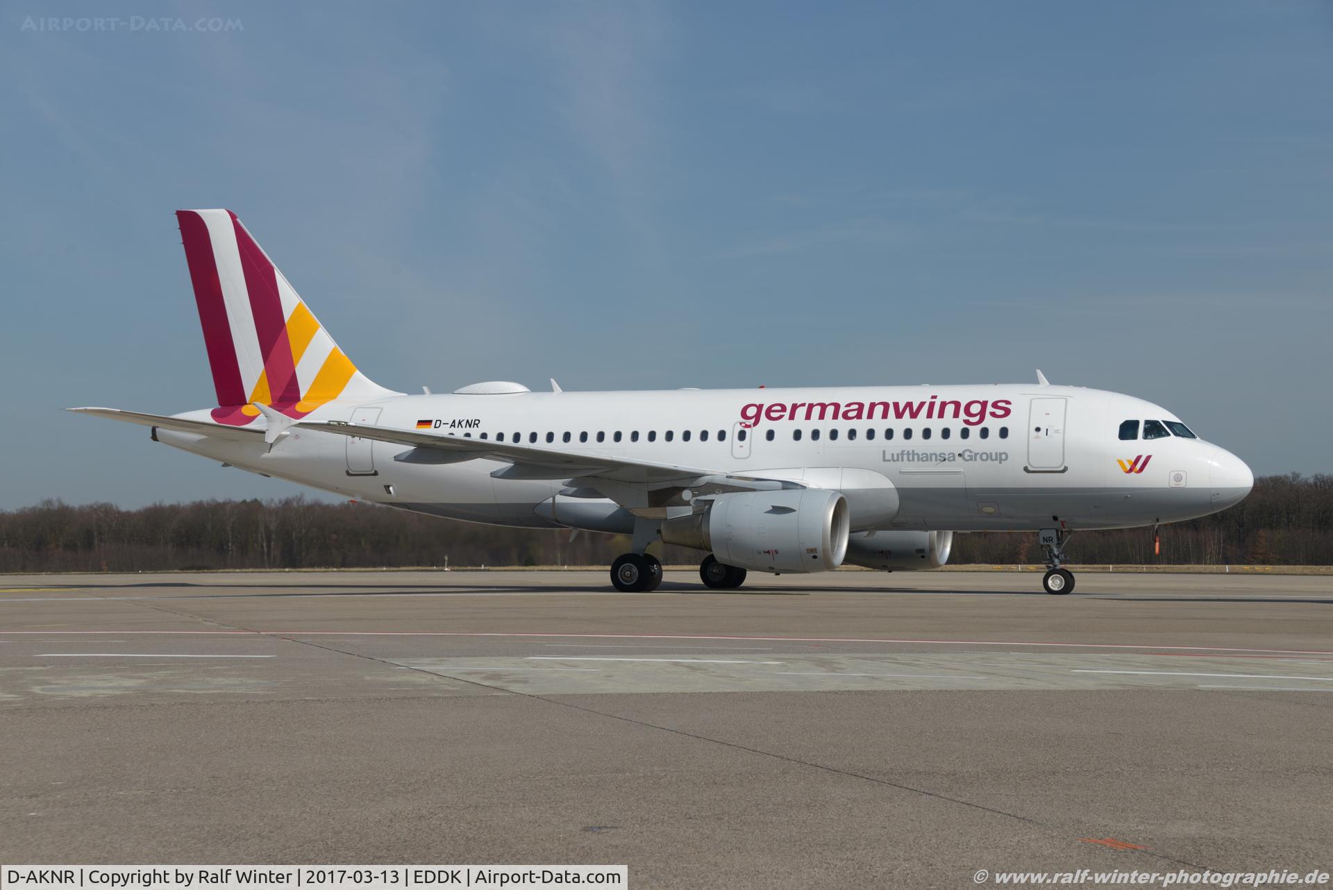 D-AKNR, 2000 Airbus A319-112 C/N 1209, Airbus A319-112 - 4U GWI Germanwings 'Spirit of T-com' - 1209 - D-AKNR - 13.03.2017 - CGN
