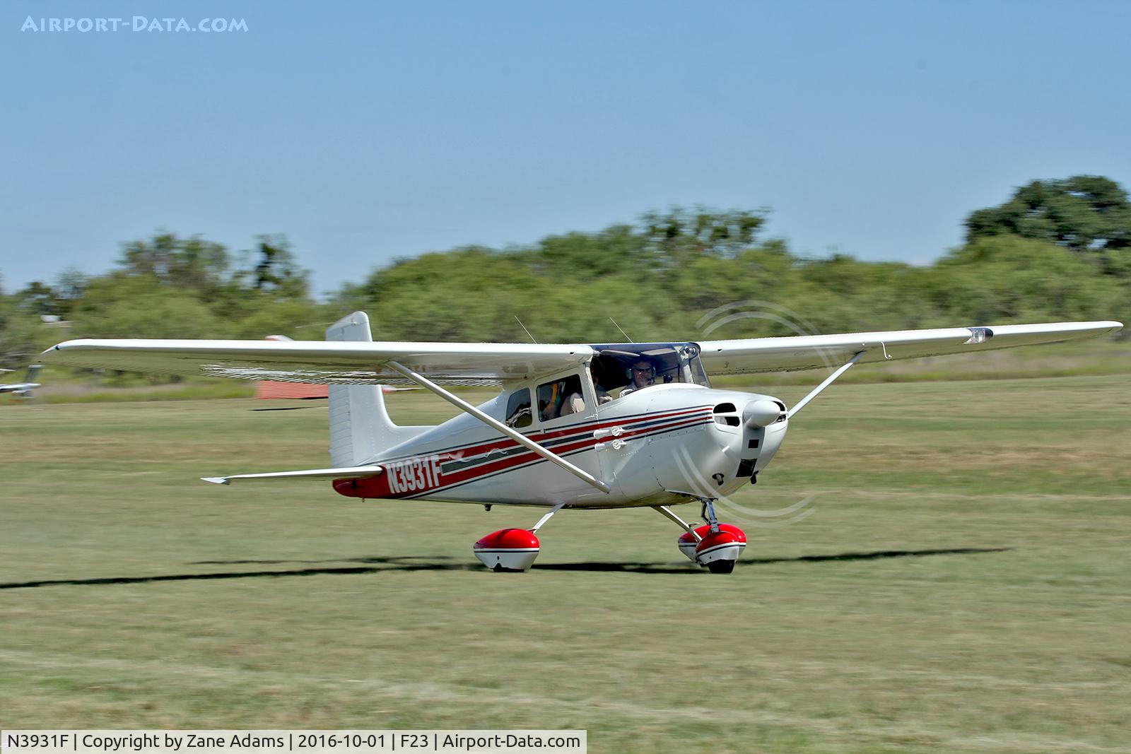N3931F, 1958 Cessna 172 C/N 36831, At the 2016 Ranger, Texas Fly-in