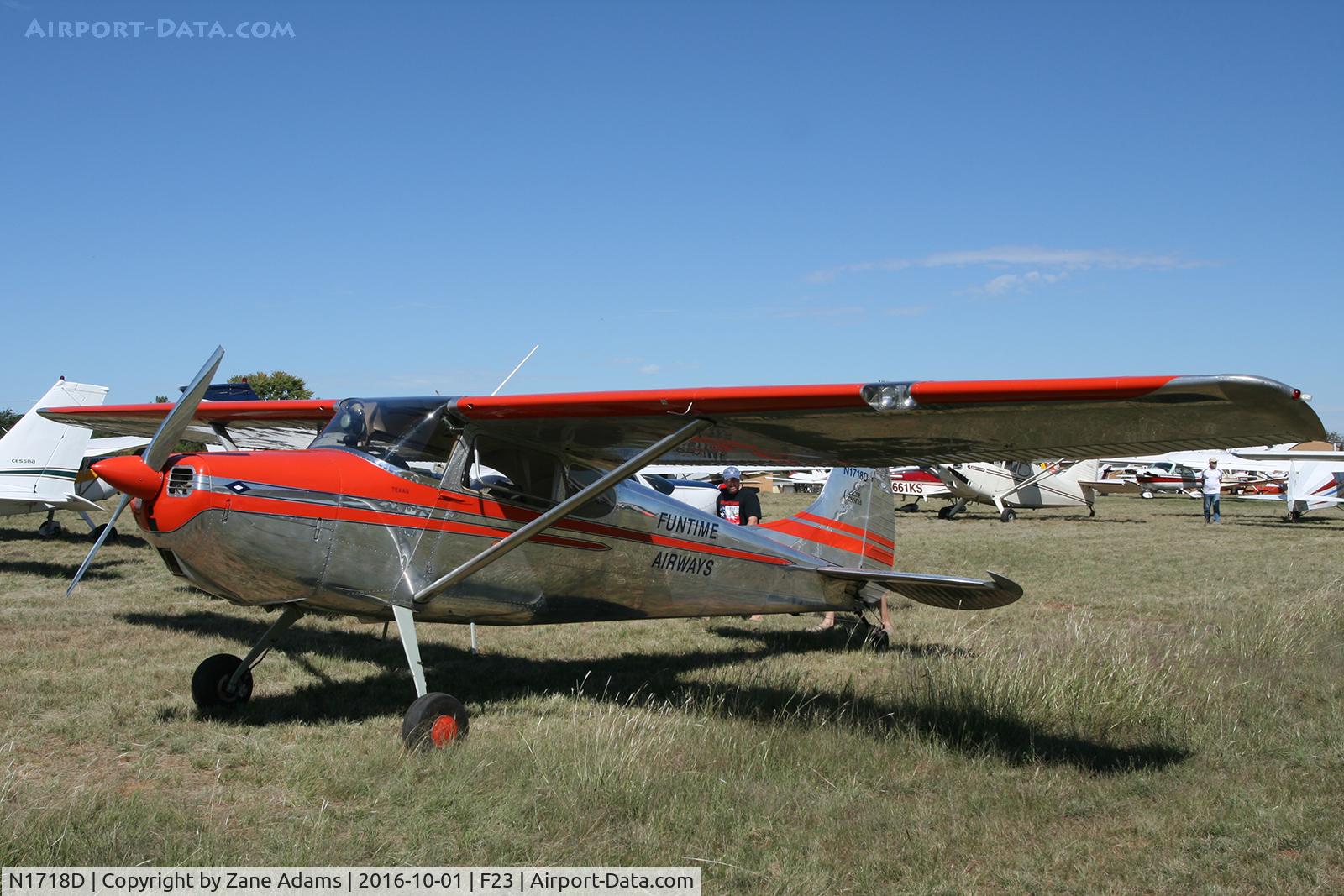 N1718D, 1951 Cessna 170A C/N 20161, At the 2016 Ranger, Texas Fly-in