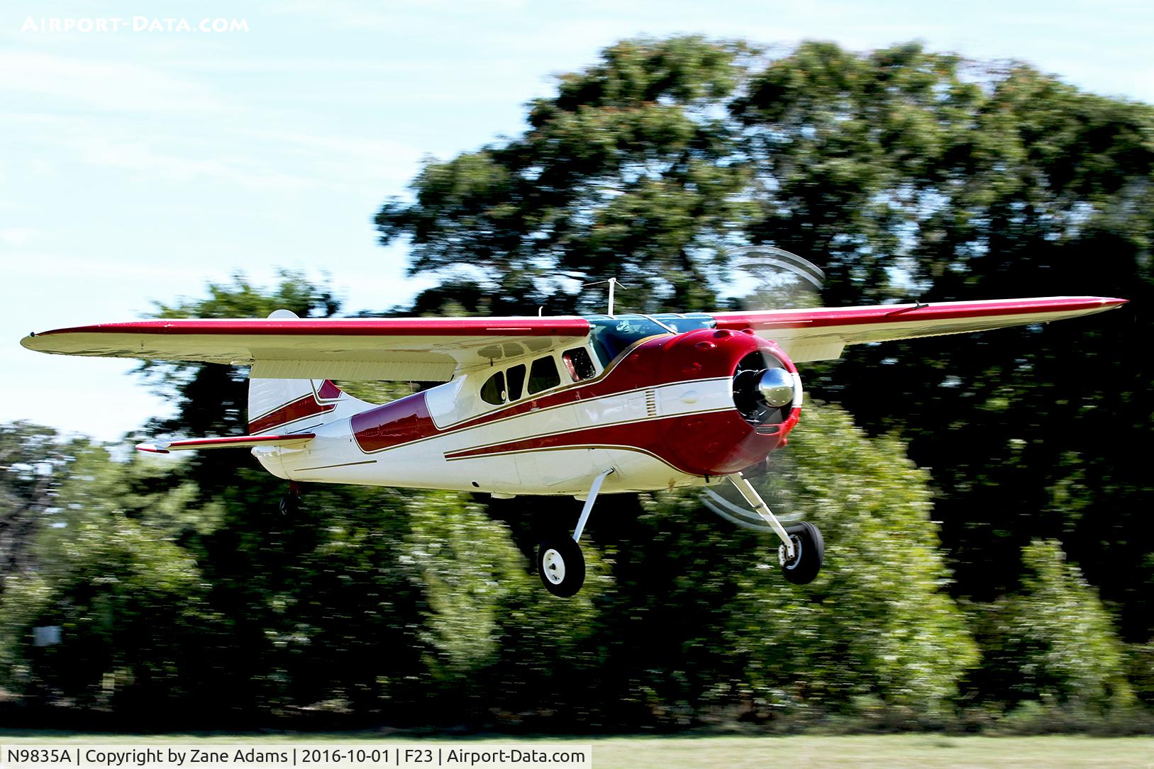 N9835A, 1950 Cessna 195A C/N 7528, At the 2016 Ranger, Texas Fly-in