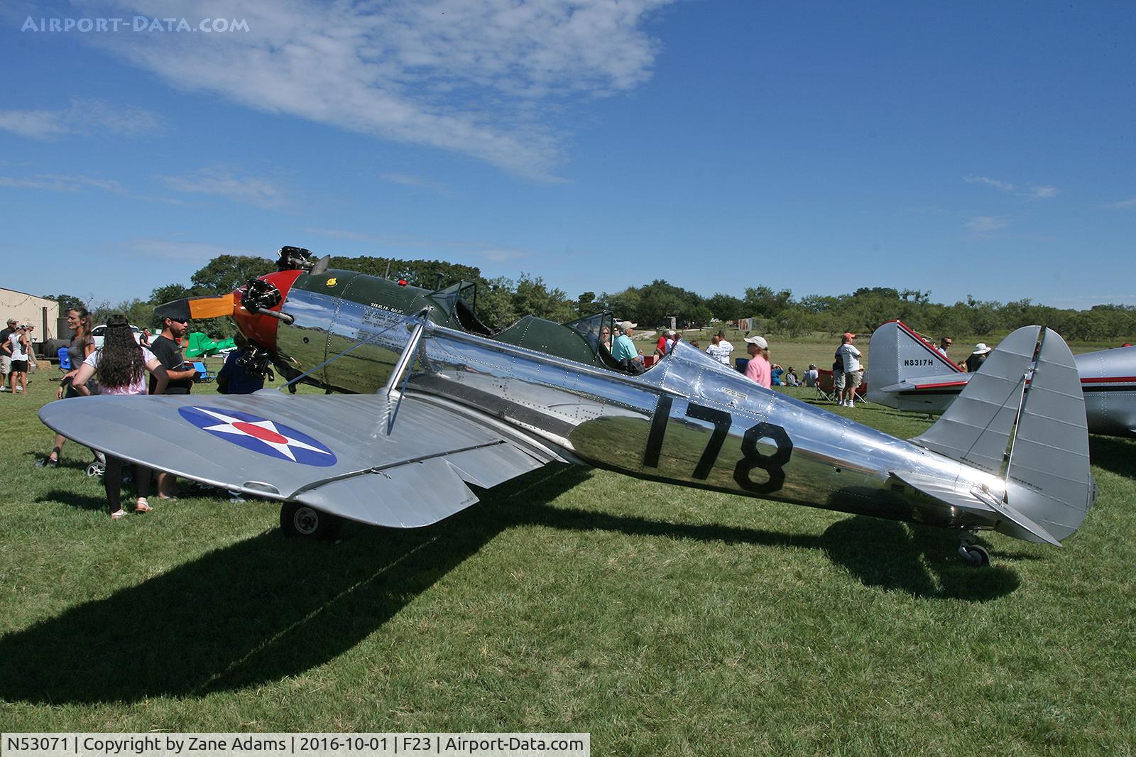 N53071, 1942 Ryan Aeronautical ST3KR C/N 1909, At the 2016 Ranger, Texas Fly-in