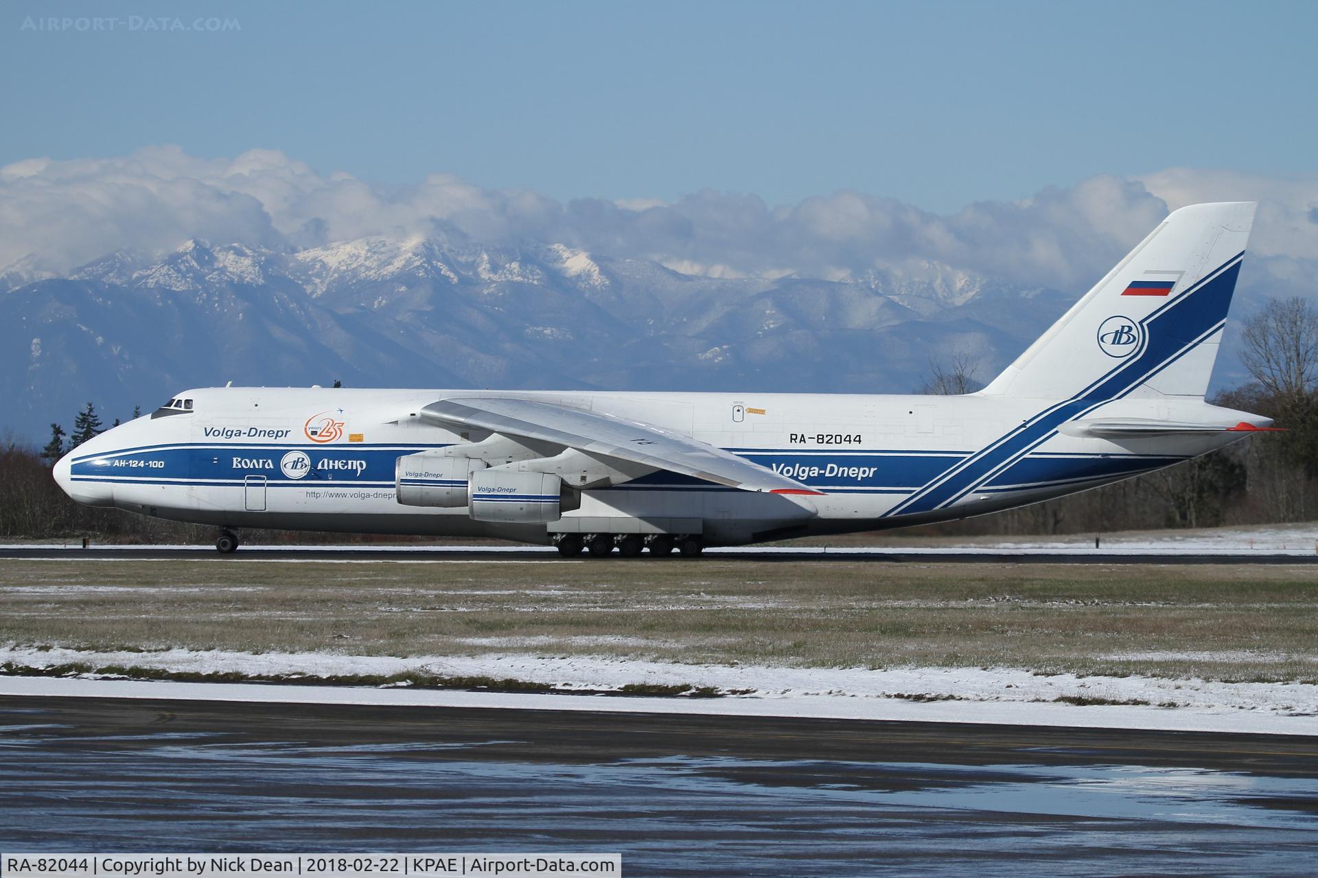 RA-82044, 1991 Antonov An-124-100 Ruslan C/N 9773054155109, PAE/KPAE departing to KISO