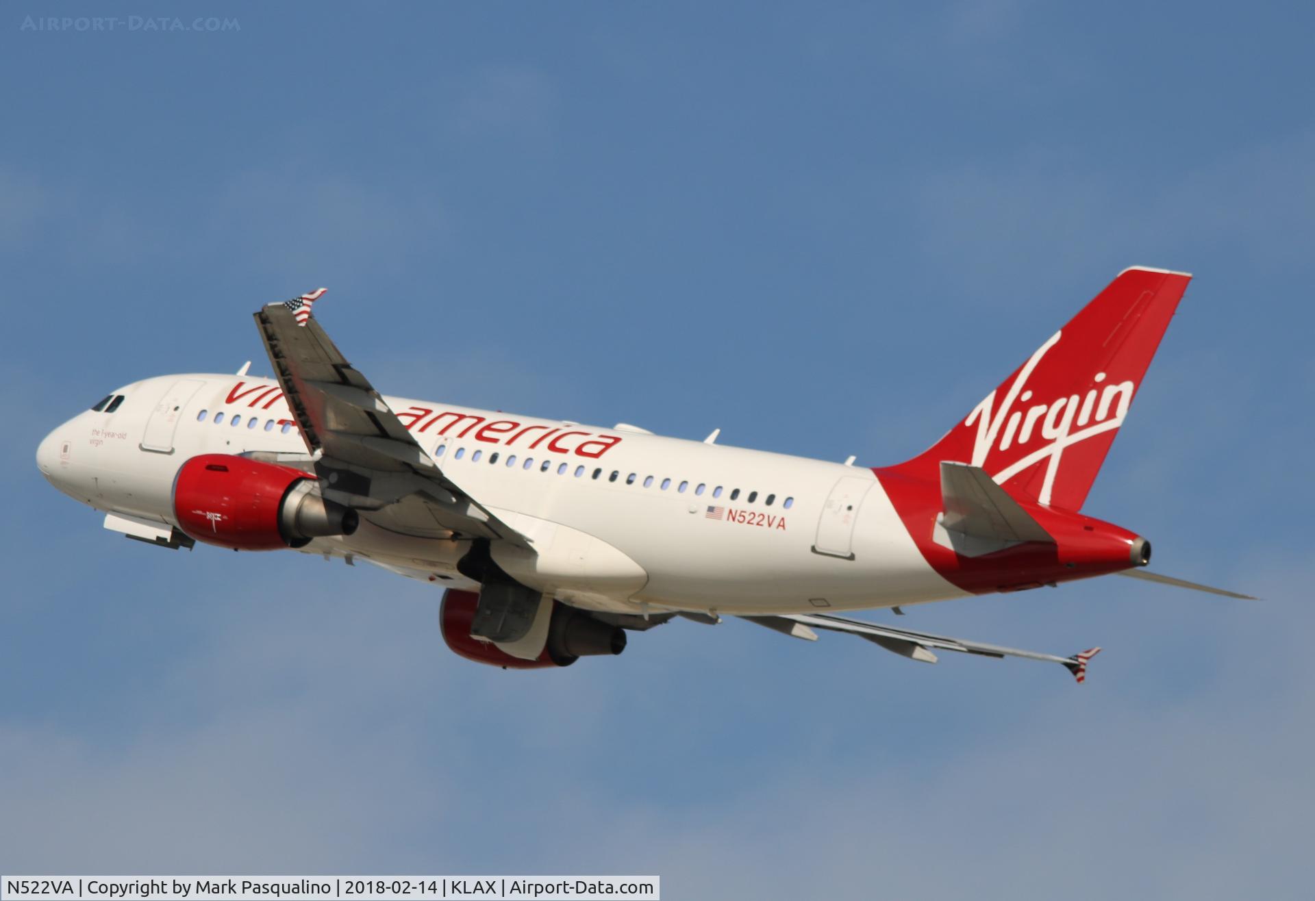 N522VA, 2006 Airbus A319-112 C/N 2811, Airbus A320
