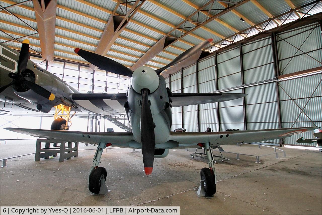 6, Dewoitine D.520 C/N 862, Dewoitine D.520, Air & Space Museum Paris-Le Bourget (LFPB)