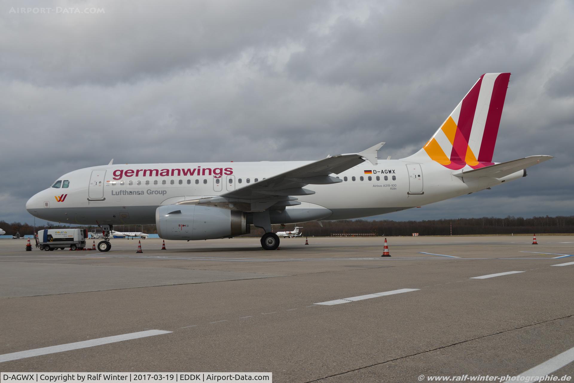 D-AGWX, 2013 Airbus A319-132 C/N 5569, Airbus A319-132 - 4U GWI Germanwings 'Köln' - 5569 - D-AGWX - 19.03.2017 - CGN