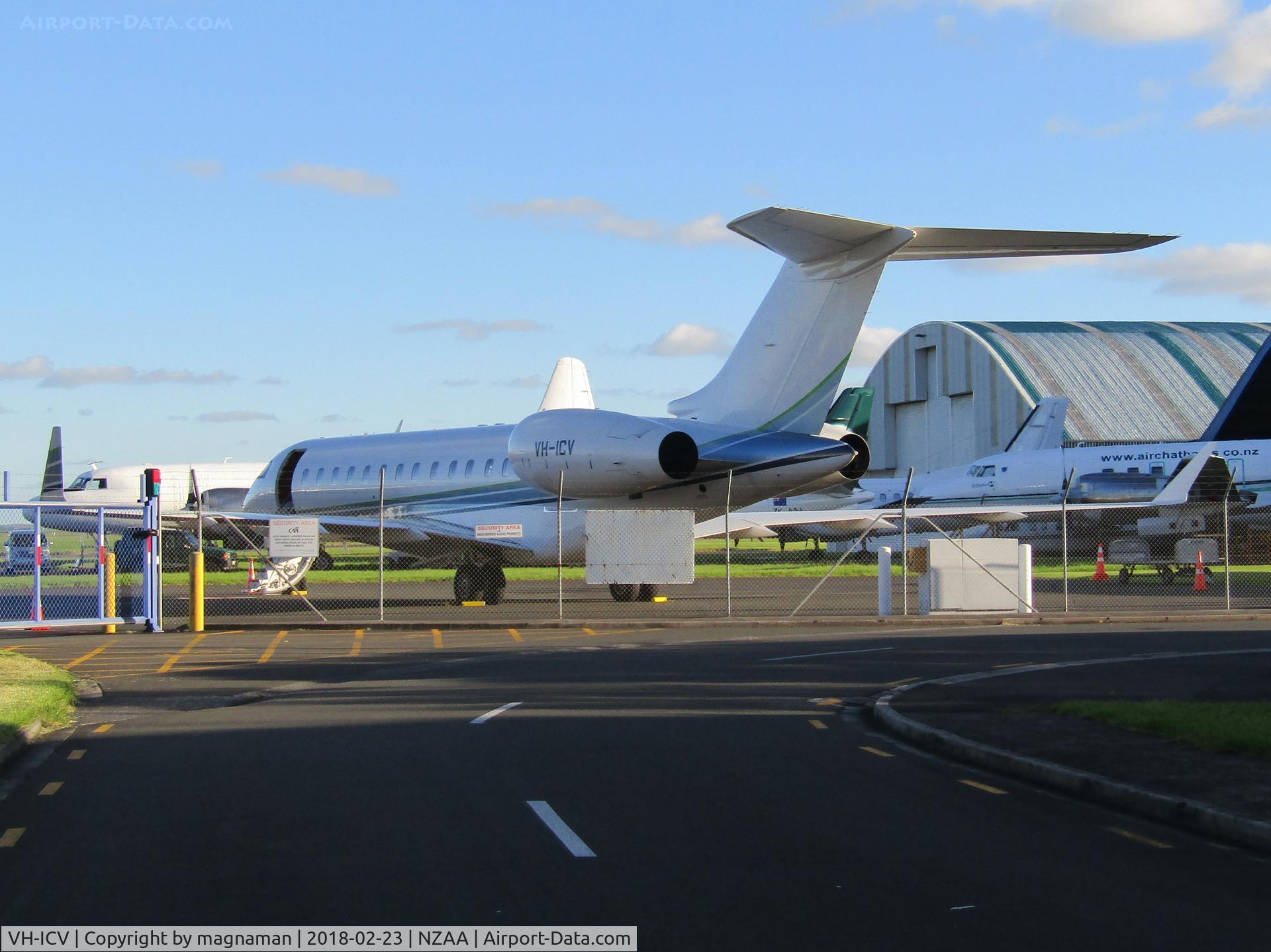 VH-ICV, 2010 Bombardier BD-700-1A10 Global Express C/N 9393, 