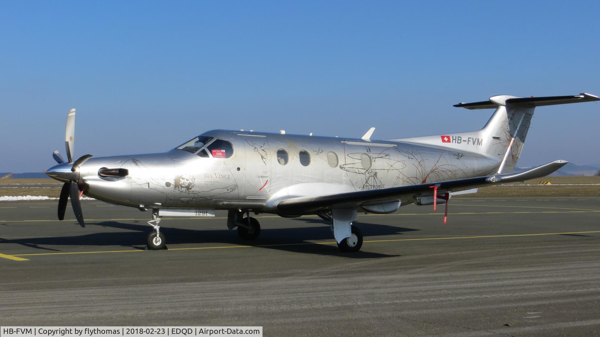 HB-FVM, 2011 Pilatus PC-12/47E C/N 1291, HB-FVM Bayreuth Airport, Bindlacher Berg