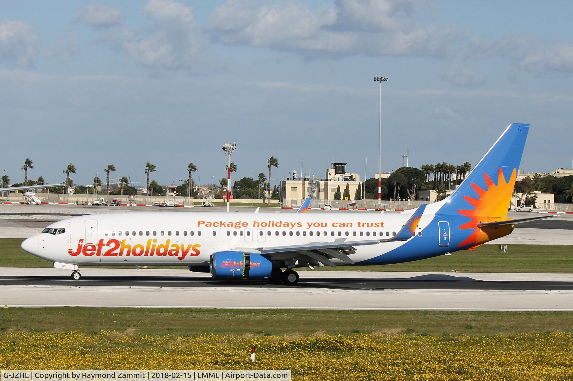 G-JZHL, 2016 Boeing 737-8MG C/N 63568, B737-800 G-JZHL Jet2Com