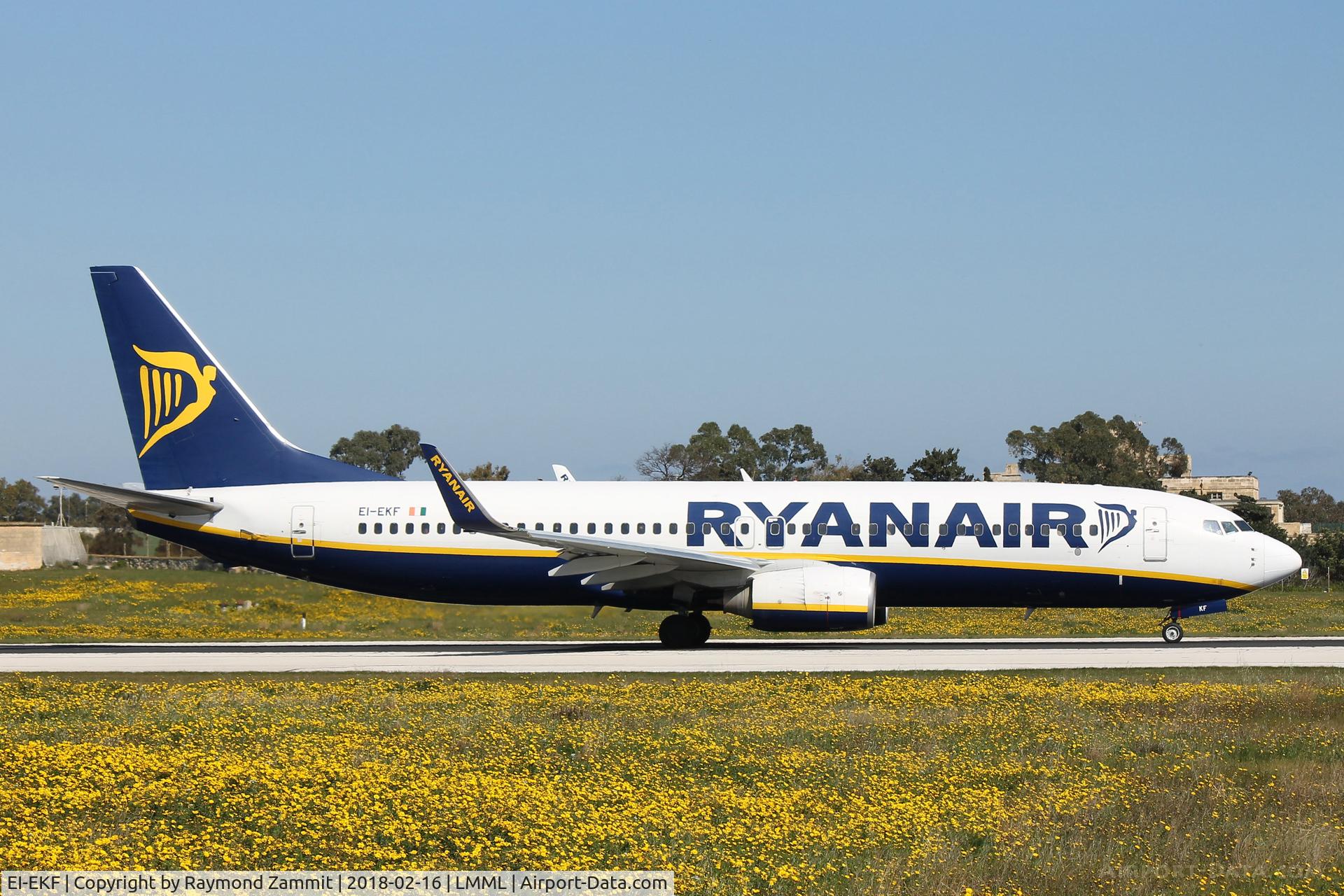 EI-EKF, 2009 Boeing 737-8AS C/N 35025, B737-800 EI-EKF Ryanair