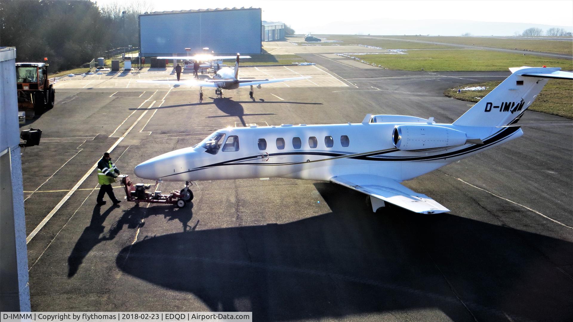 D-IMMM, 2008 Cessna 525A CitationJet CJ2+ C/N 525A-0400, D-IMMM Bayreuth Airport