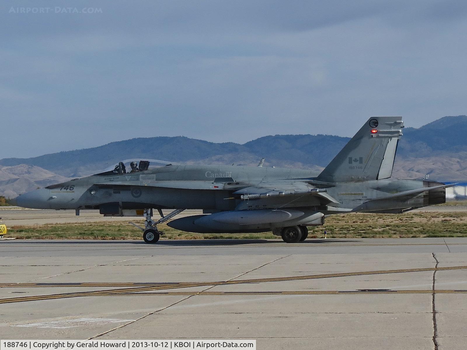 188746, McDonnell Douglas CF-188A Hornet C/N 0329/A273, 409 Squadron, Cold Lake, Canada.