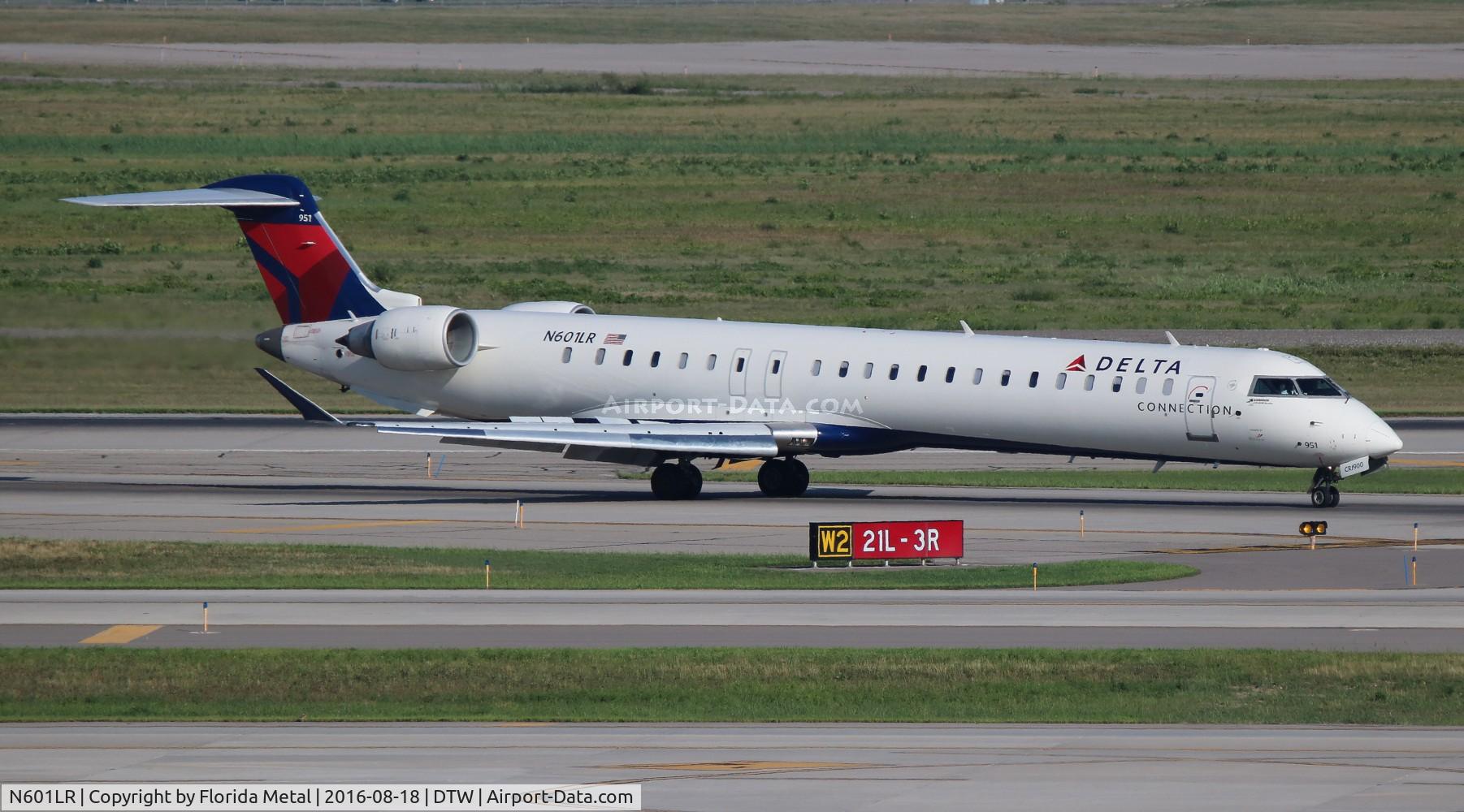 N601LR, 2007 Bombardier CRJ-900ER (CL-600-2D24) C/N 15145, Delta Connection