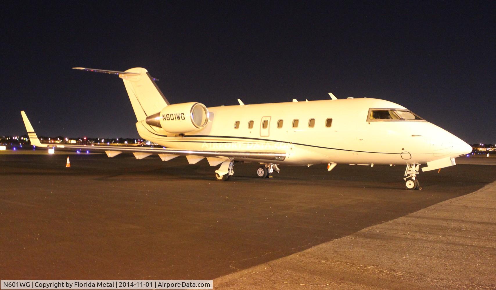 N601WG, 1987 Canadair Challenger 601-3A (CL-600-2B16) C/N 5010, Challenger 601