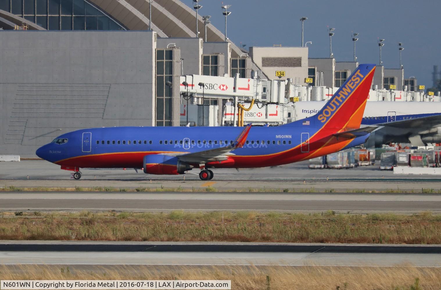 N601WN, 1995 Boeing 737-3H4 C/N 27695, Southwest