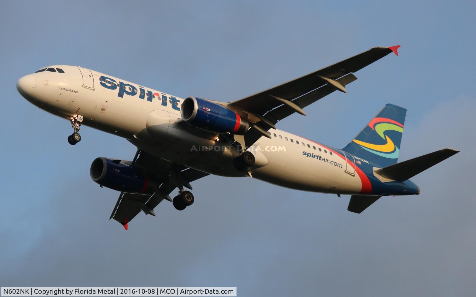 N602NK, 2010 Airbus A320-232 C/N 4264, Spirit