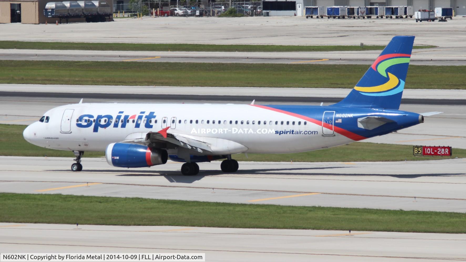 N602NK, 2010 Airbus A320-232 C/N 4264, Spirit