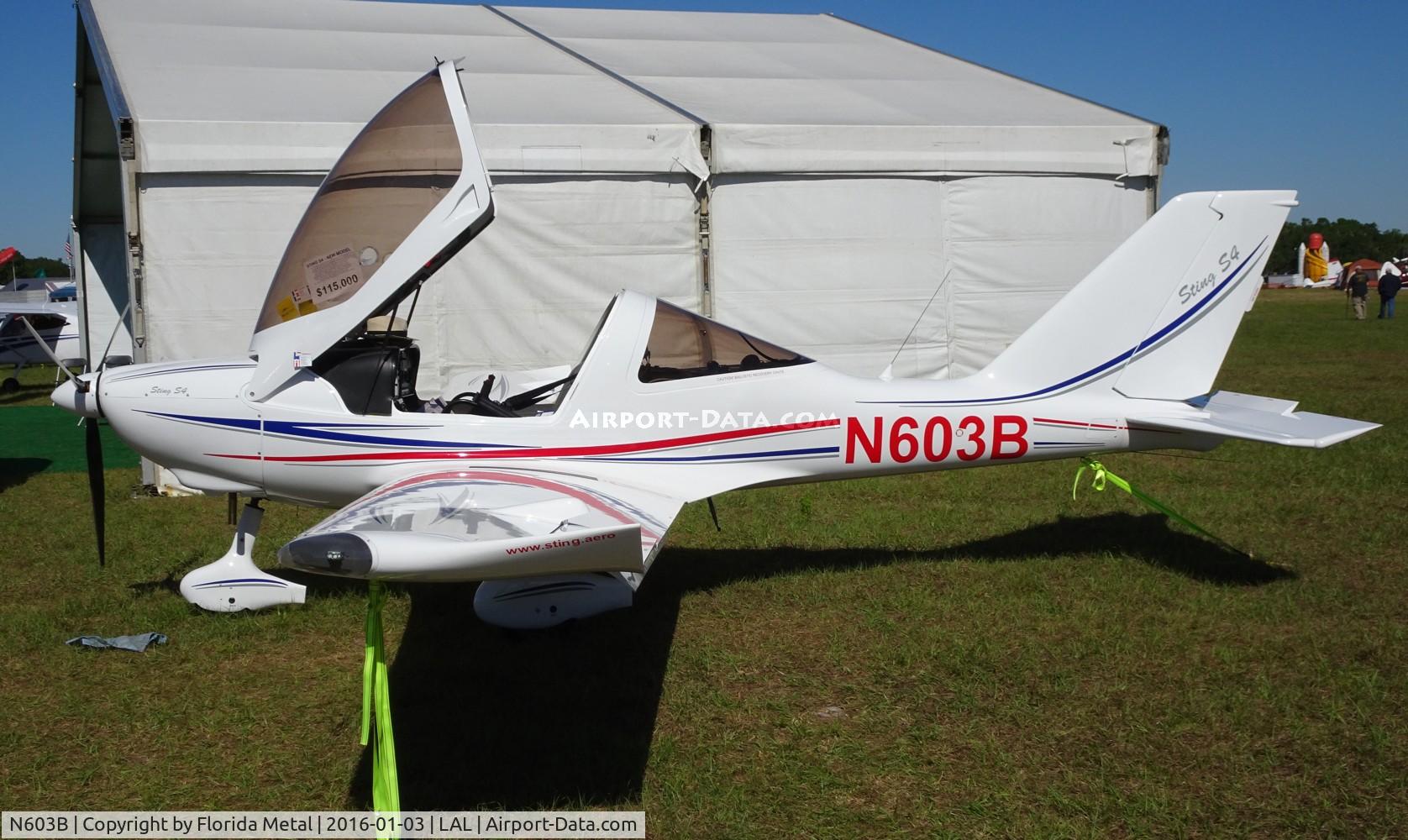N603B, 2012 TL Ultralight TL-2000 Sting S4 C/N 12ST383, TL-2000