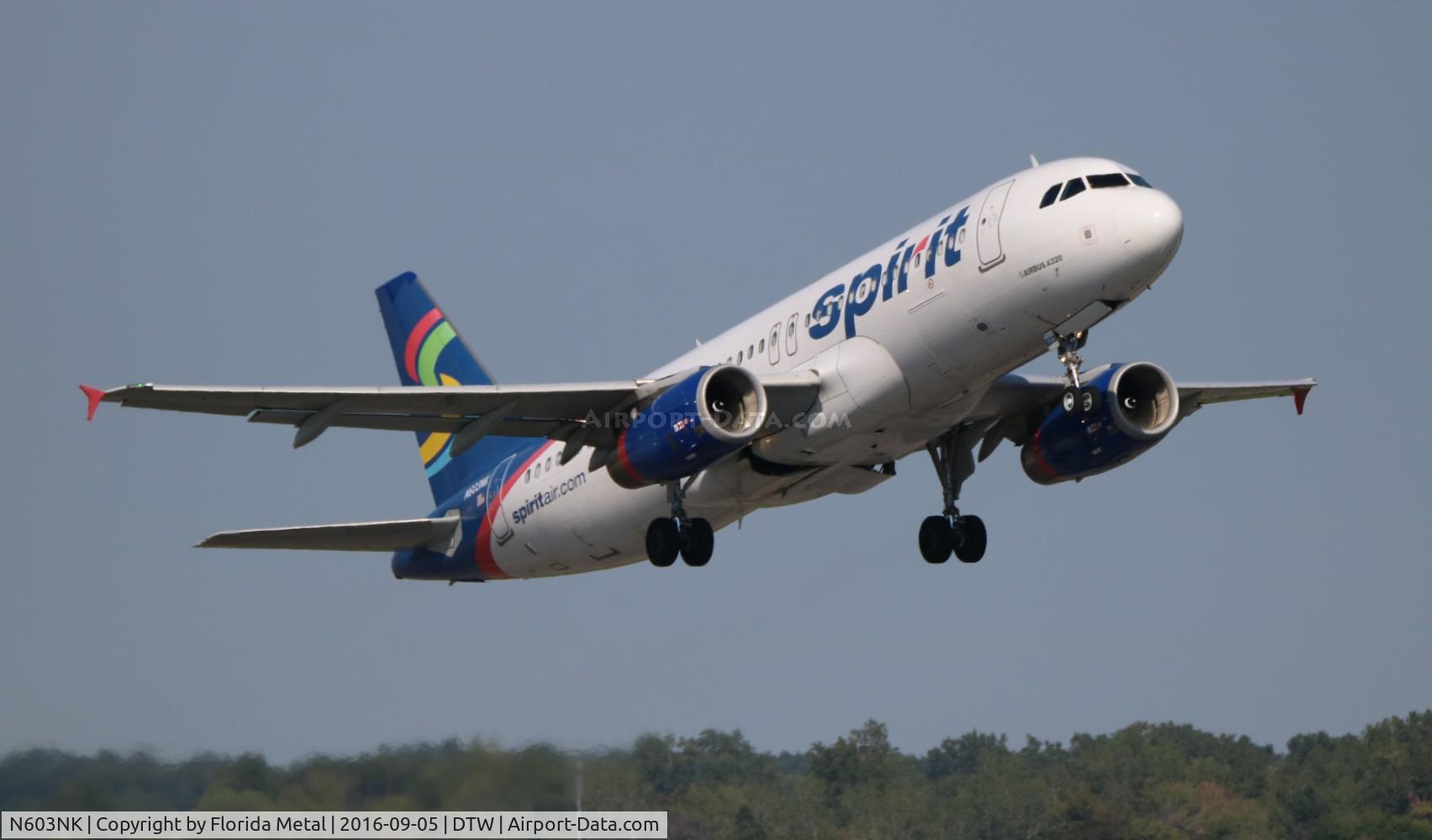 N603NK, 2010 Airbus A320-232 C/N 4321, Spirit