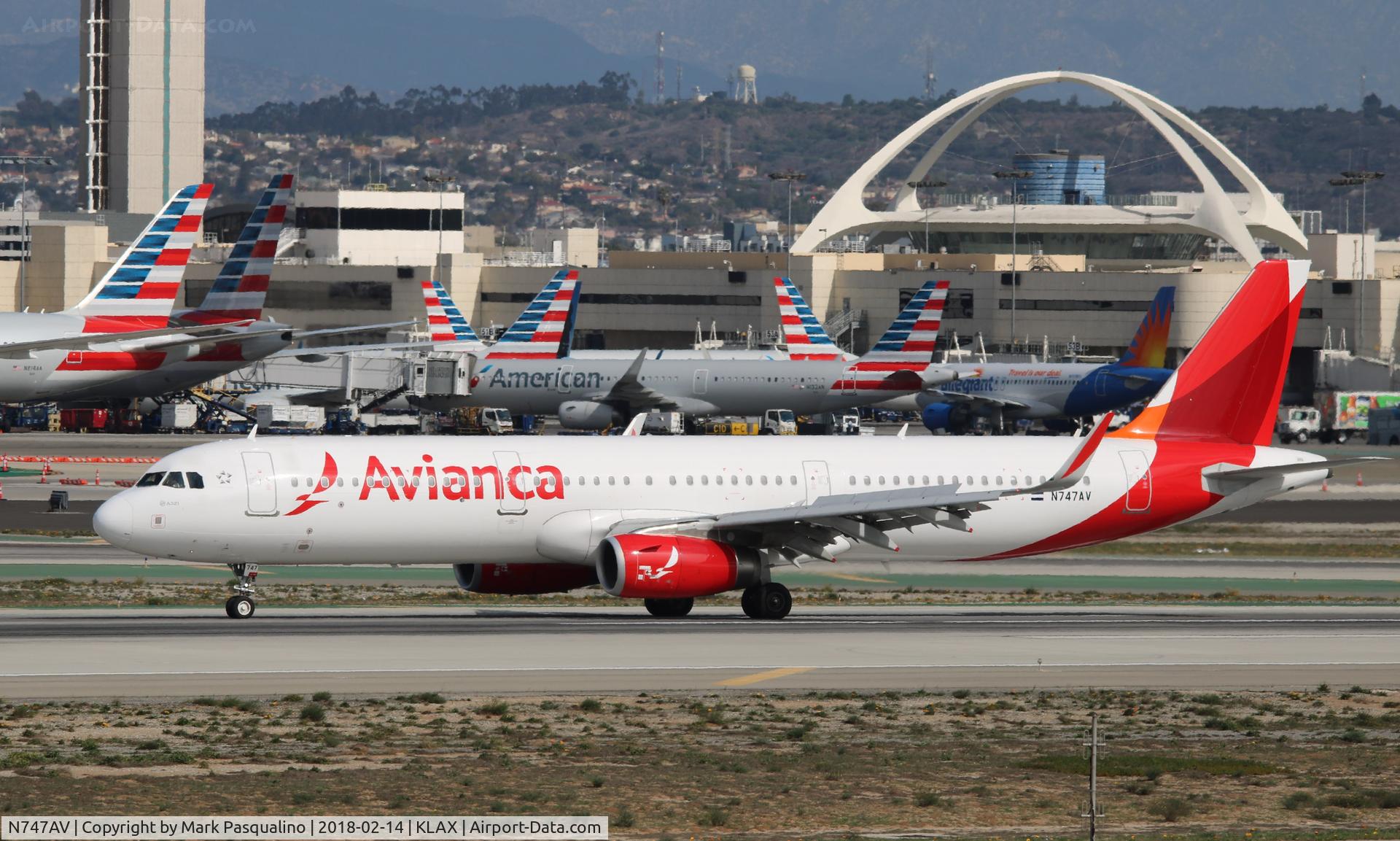 N747AV, 2015 Airbus A321-231 C/N 6861, Airbus A321