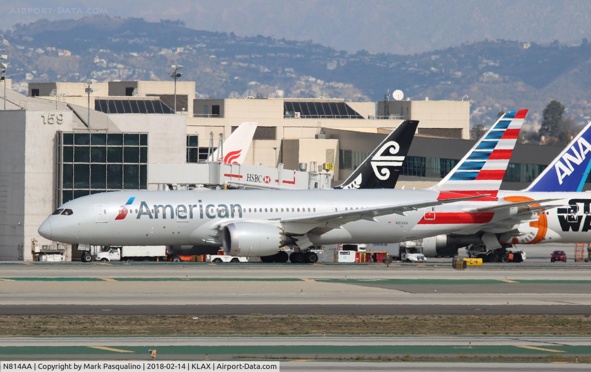 N814AA, 2016 Boeing 787-8 Dreamliner C/N 40632, Boeing 787-8