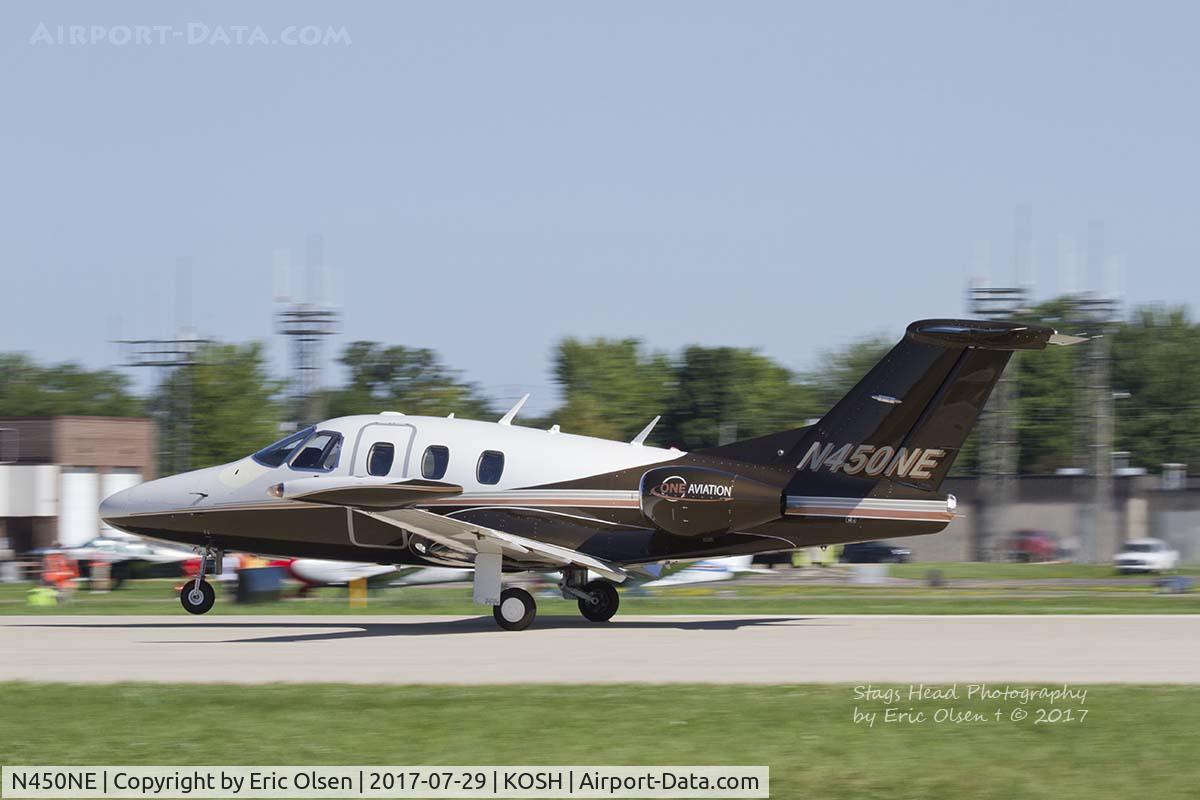 N450NE, 2015 Eclipse Aviation Corp EA500 C/N 550-0280, EA500 departing Airventure.