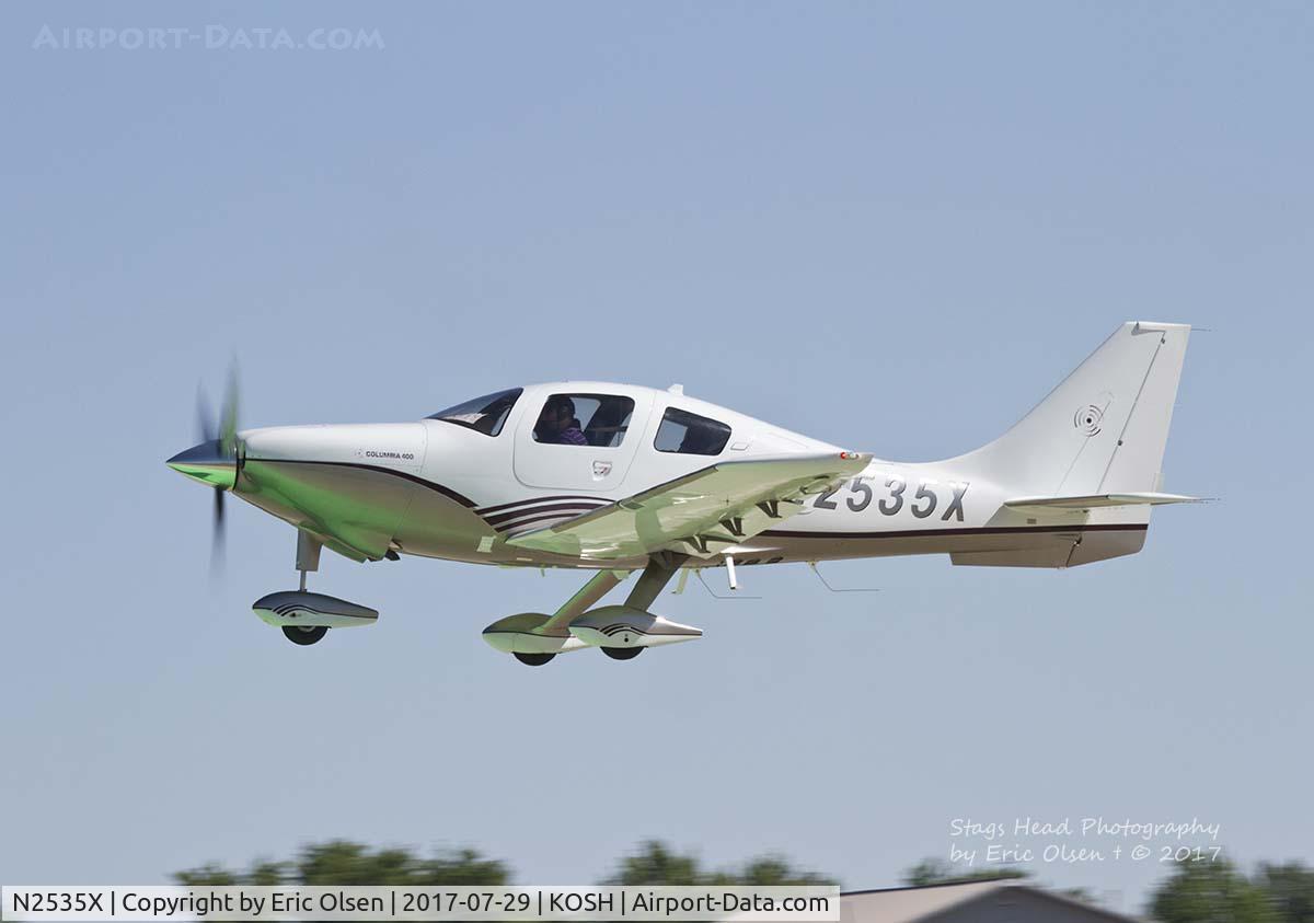 N2535X, 2006 Columbia Aircraft Mfg LC41-550FG C/N 41573, LC41 departing Airventure.