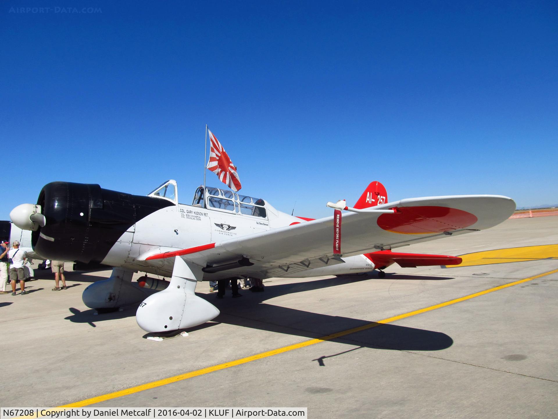 N67208, 1941 Consolidated Vultee BT-13A C/N 2307, Luke AFB Air Show 2016