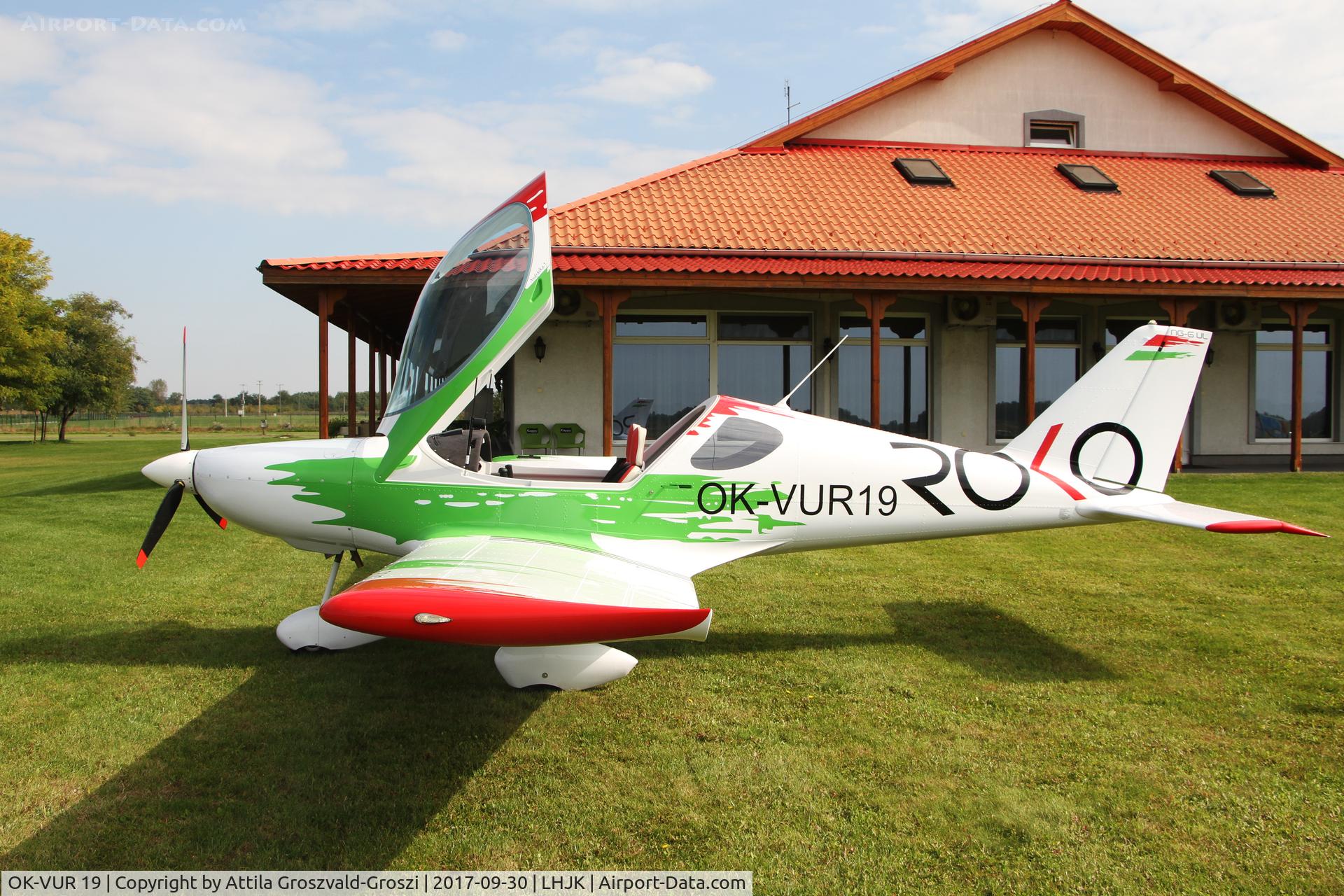OK-VUR 19, 2016 Roko-Aero NG 6UL C/N 6P1400410K/2016, Jakabszállás Airport, Hungary
