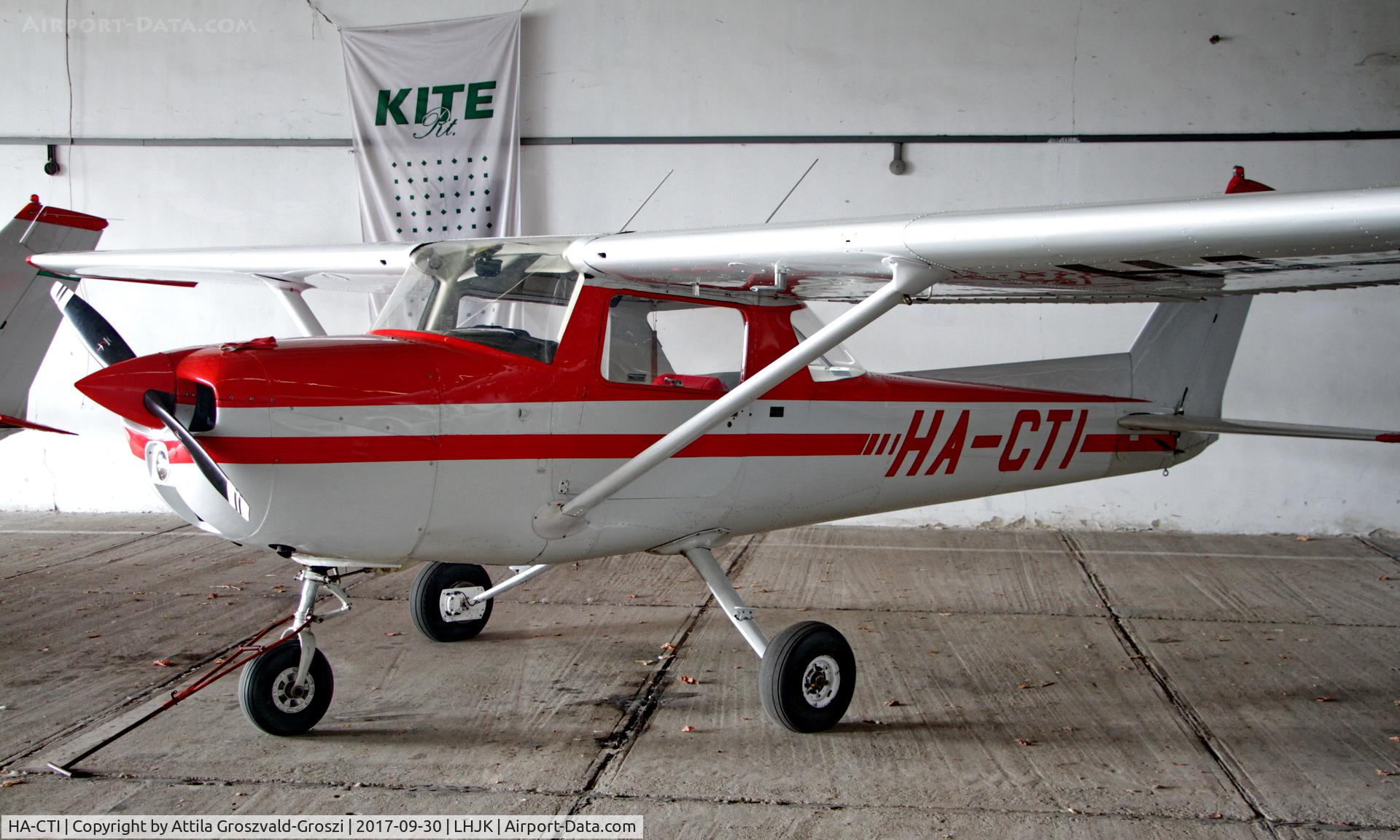 HA-CTI, 1976 Cessna 150M C/N 15078920, Jakabszállás Airport, Hungary