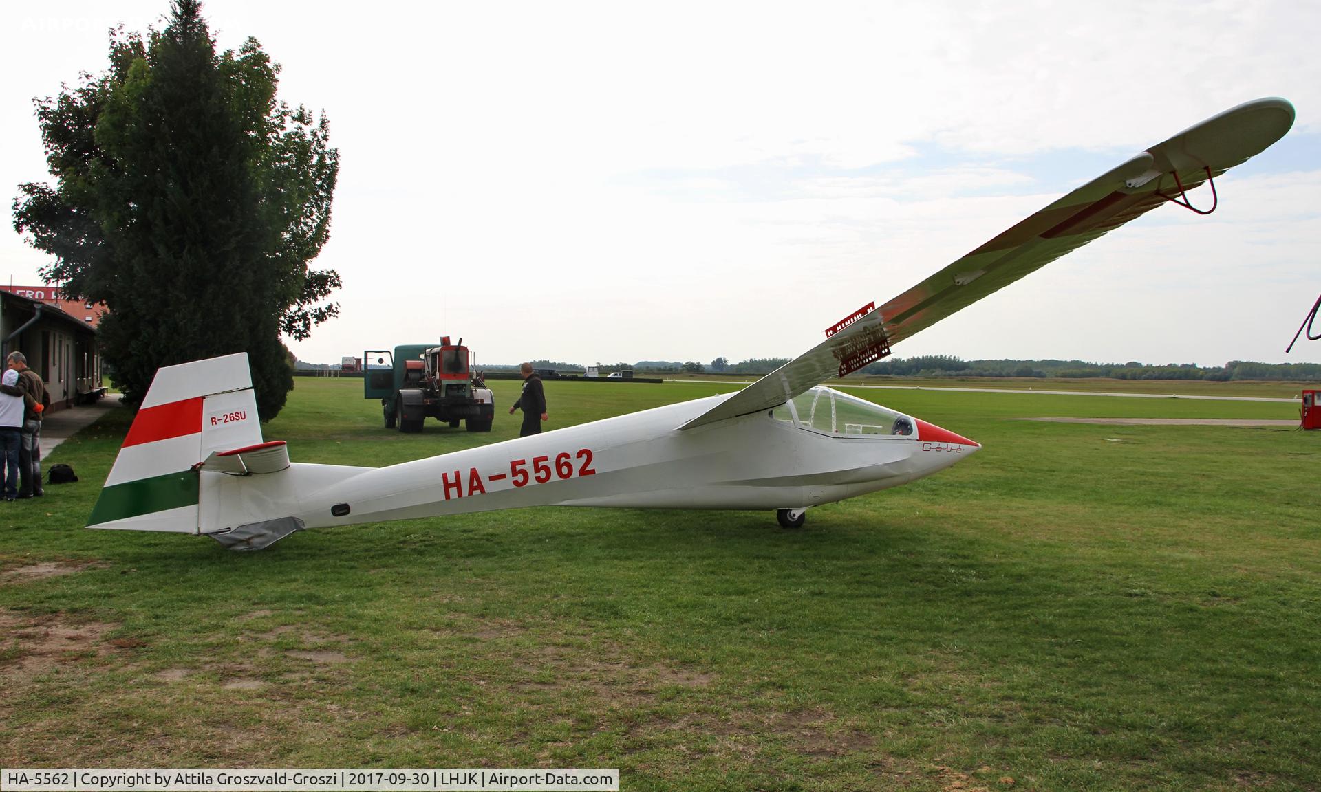 HA-5562, 1989 Rubik R-26SU Góbé 82 C/N AA800072, Jakabszállás Airport, Hungary