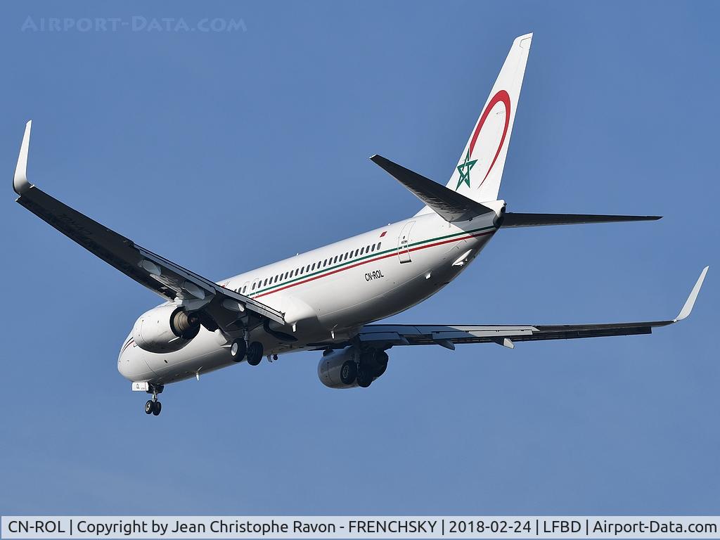 CN-ROL, 2007 Boeing 737-8B6 C/N 33065, AT792 landing runway 23