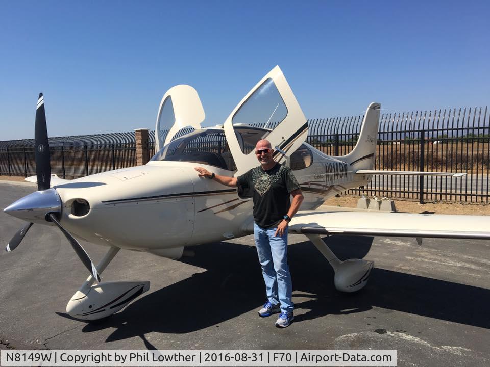 N8149W, 2003 Cirrus SR22 C/N 0695, First test flight prior to purchase