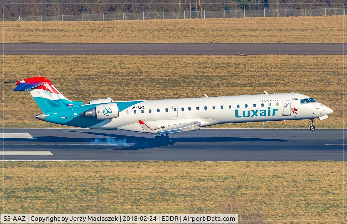 S5-AAZ, 2001 Canadair CRJ-700 (CL-600-2C10) Regional Jet C/N 10014, Canadair CRJ-700