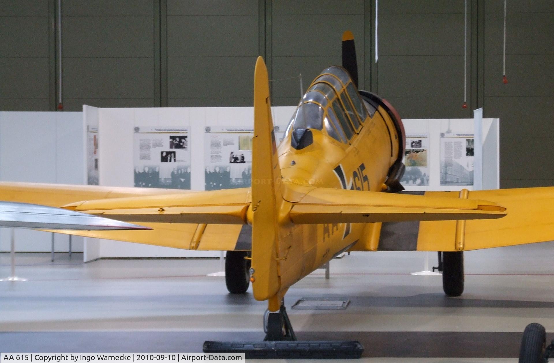 AA 615, 1952 Canadian Car & Foundry T-6H Harvard Mk.4 C/N CCF4-465, Canadian Car & Foundry CCF T-6H Harvard Mk4 at the Luftwaffenmuseum, Berlin-Gatow