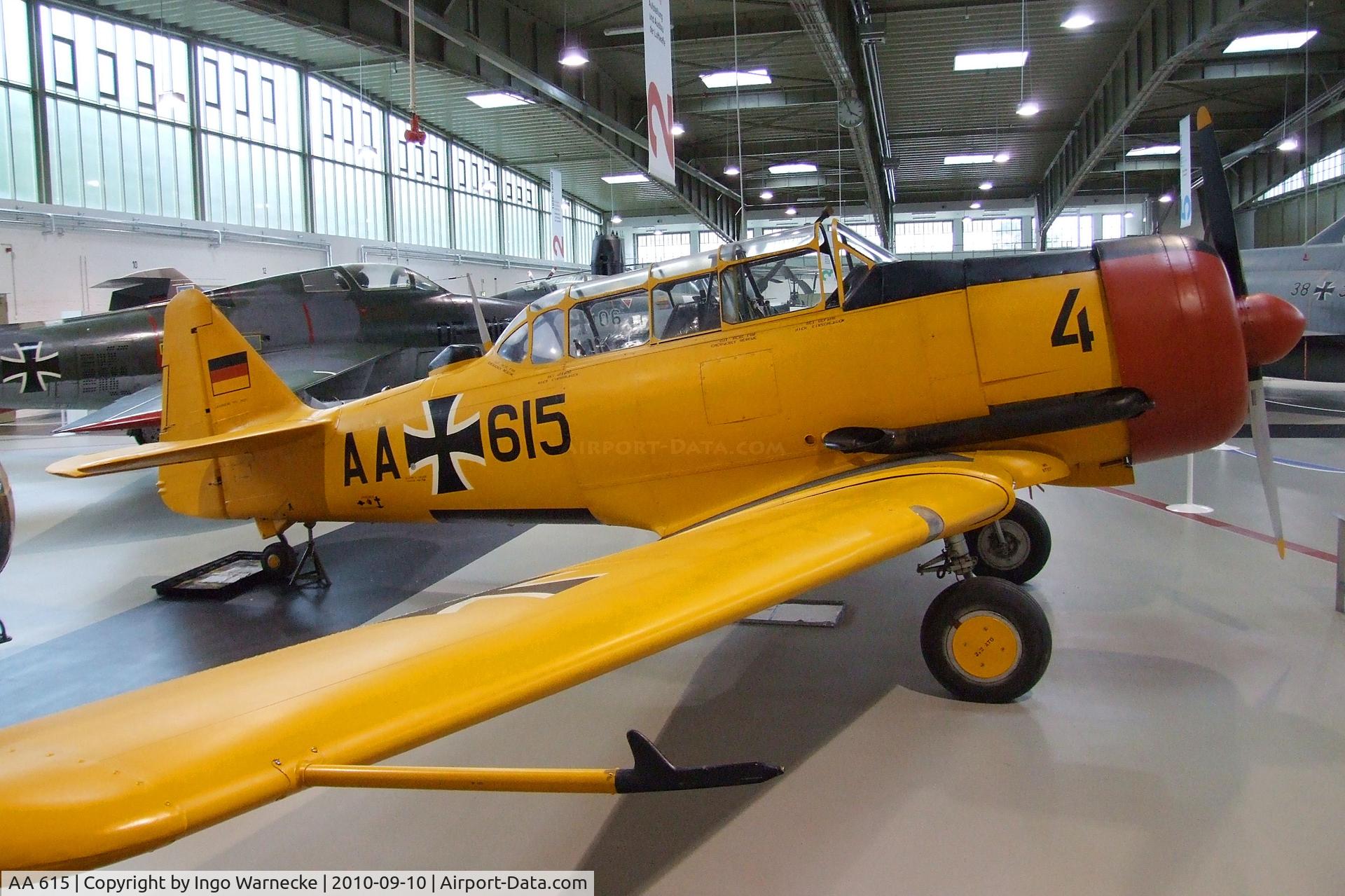 AA 615, 1952 Canadian Car & Foundry T-6H Harvard Mk.4 C/N CCF4-465, Canadian Car & Foundry CCF T-6H Harvard Mk4 at the Luftwaffenmuseum, Berlin-Gatow