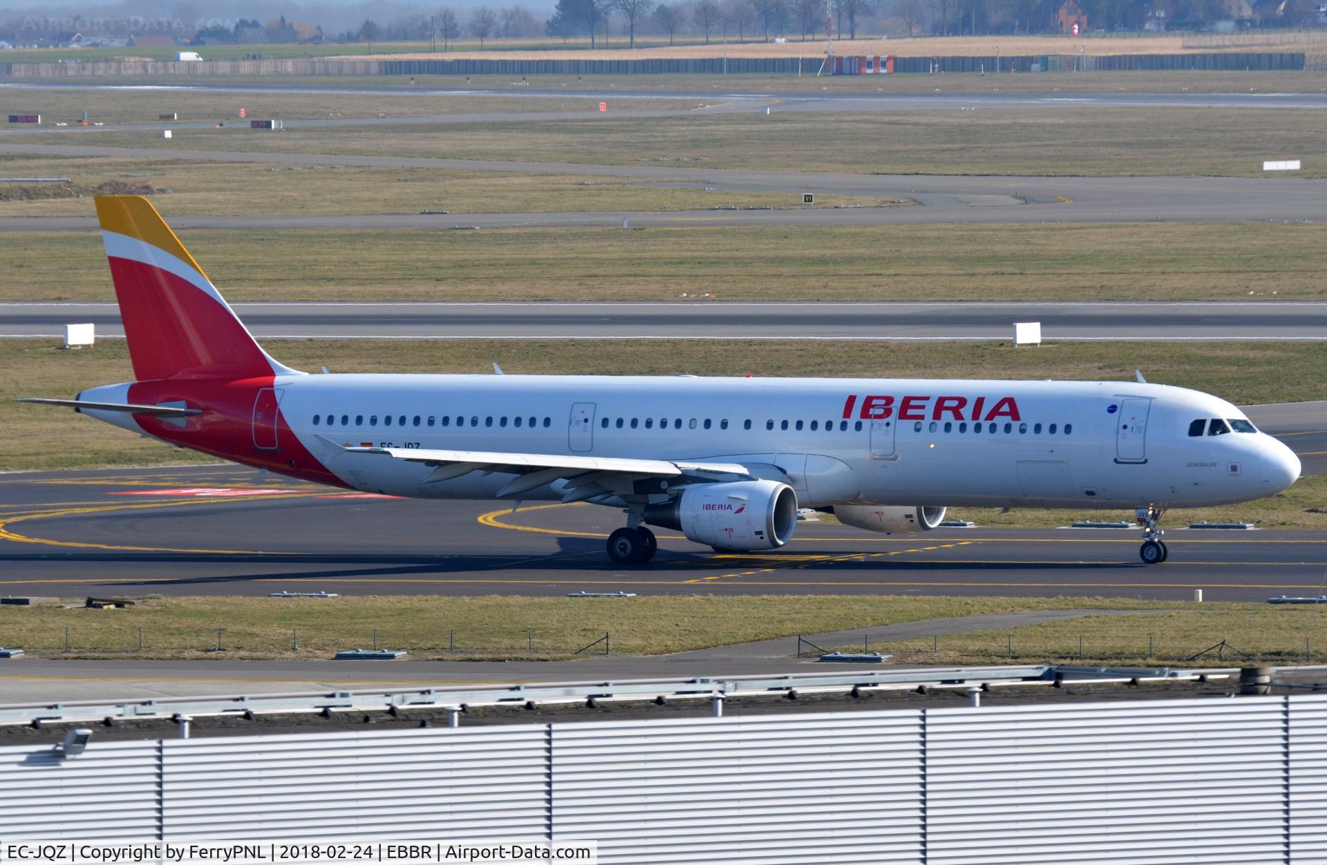 EC-JQZ, 2006 Airbus A321-211 C/N 2736, Iberia A321 on its way for take-off