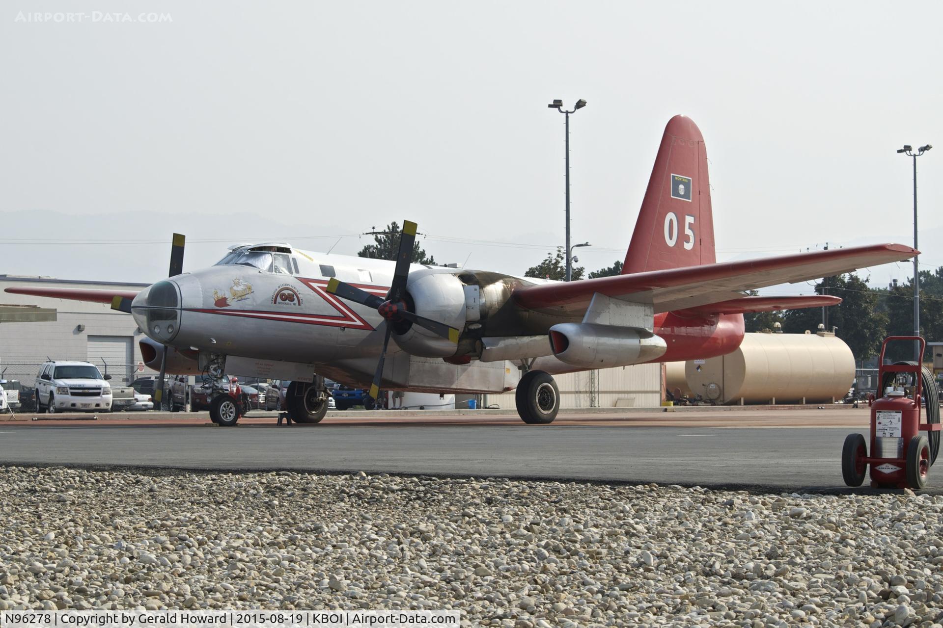 N96278, Lockheed P2V-5F Neptune C/N 426-5340, Parked on the NIFC ramp.