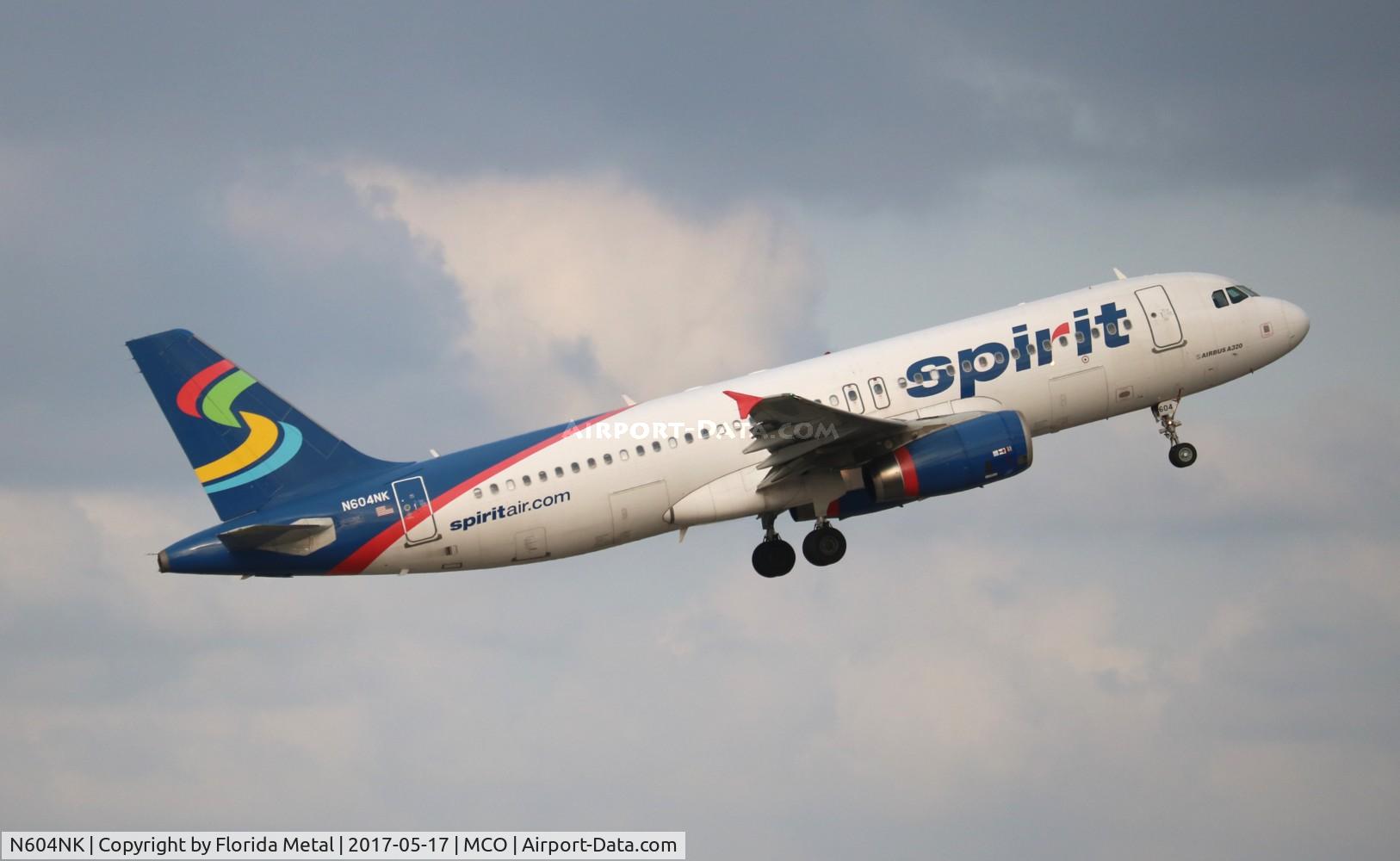 N604NK, 2010 Airbus A320-232 C/N 4431, Spirit