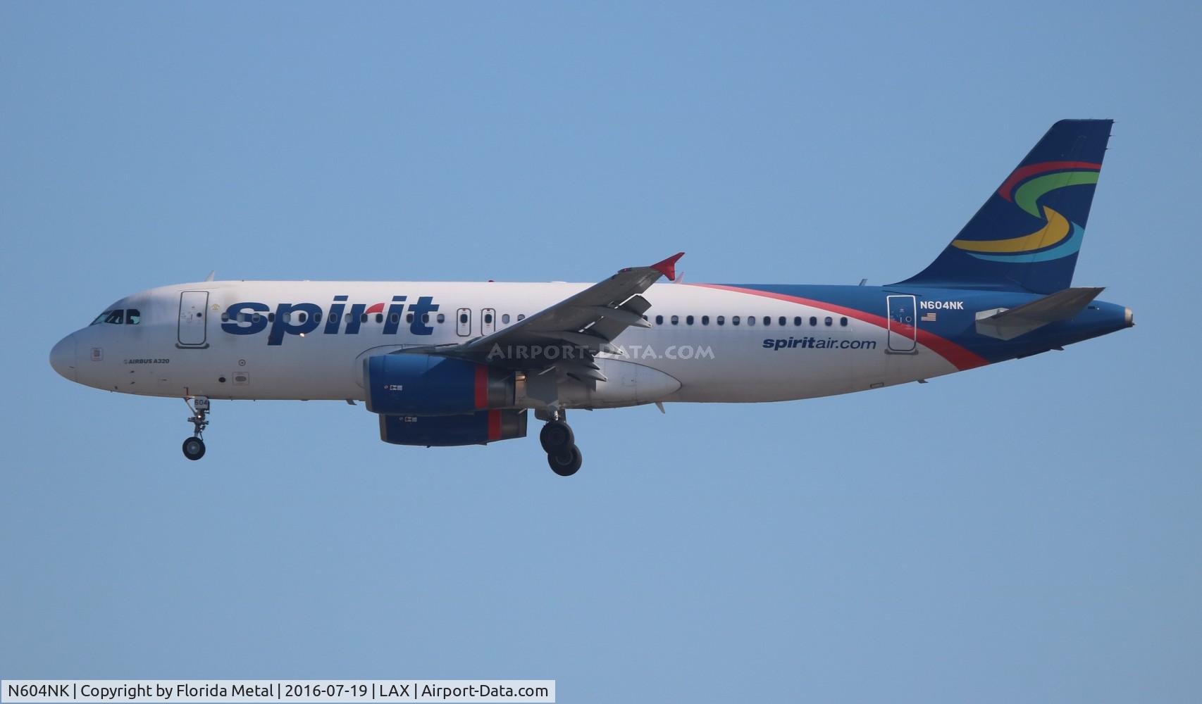 N604NK, 2010 Airbus A320-232 C/N 4431, Spirit