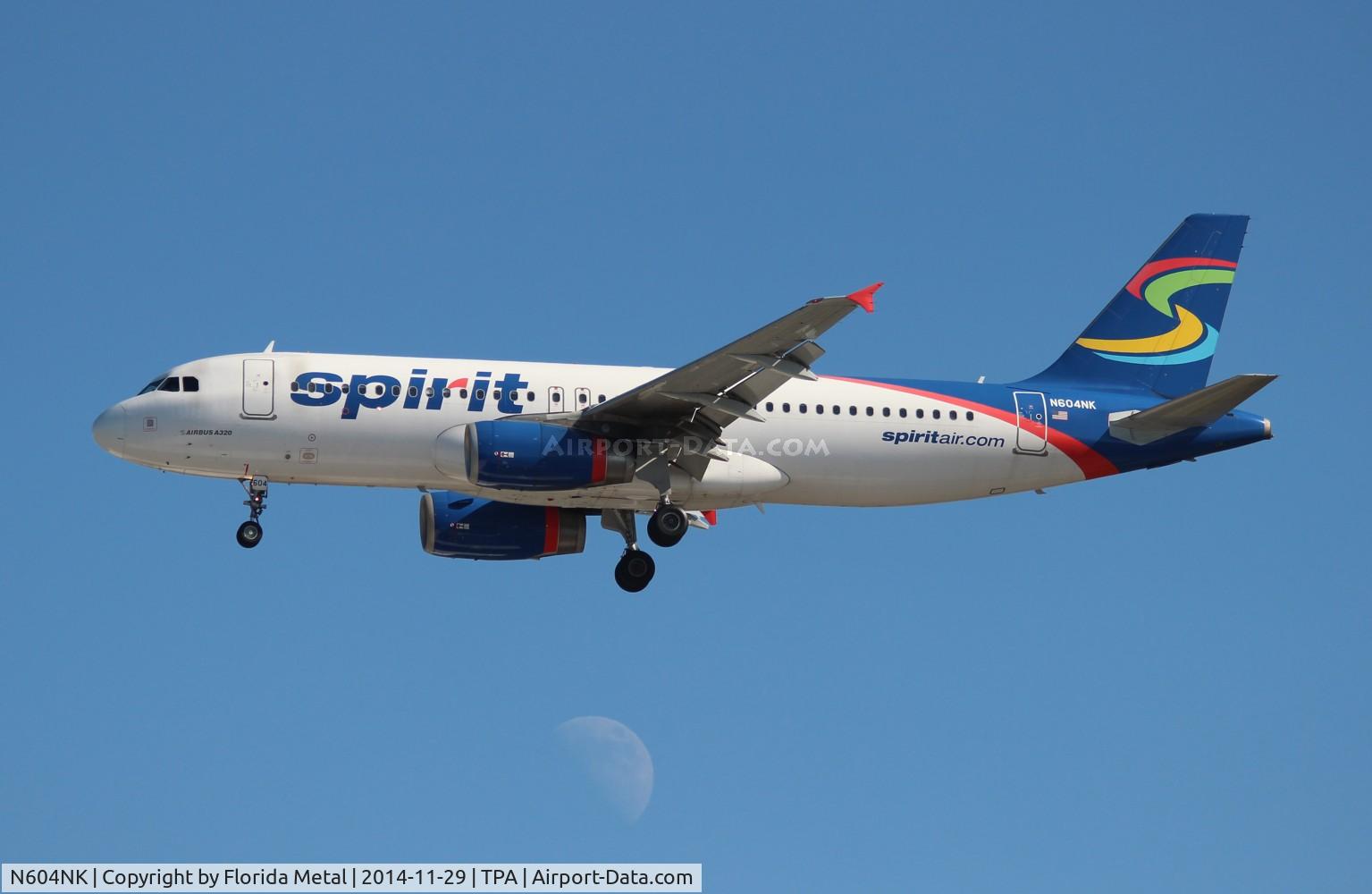 N604NK, 2010 Airbus A320-232 C/N 4431, Spirit