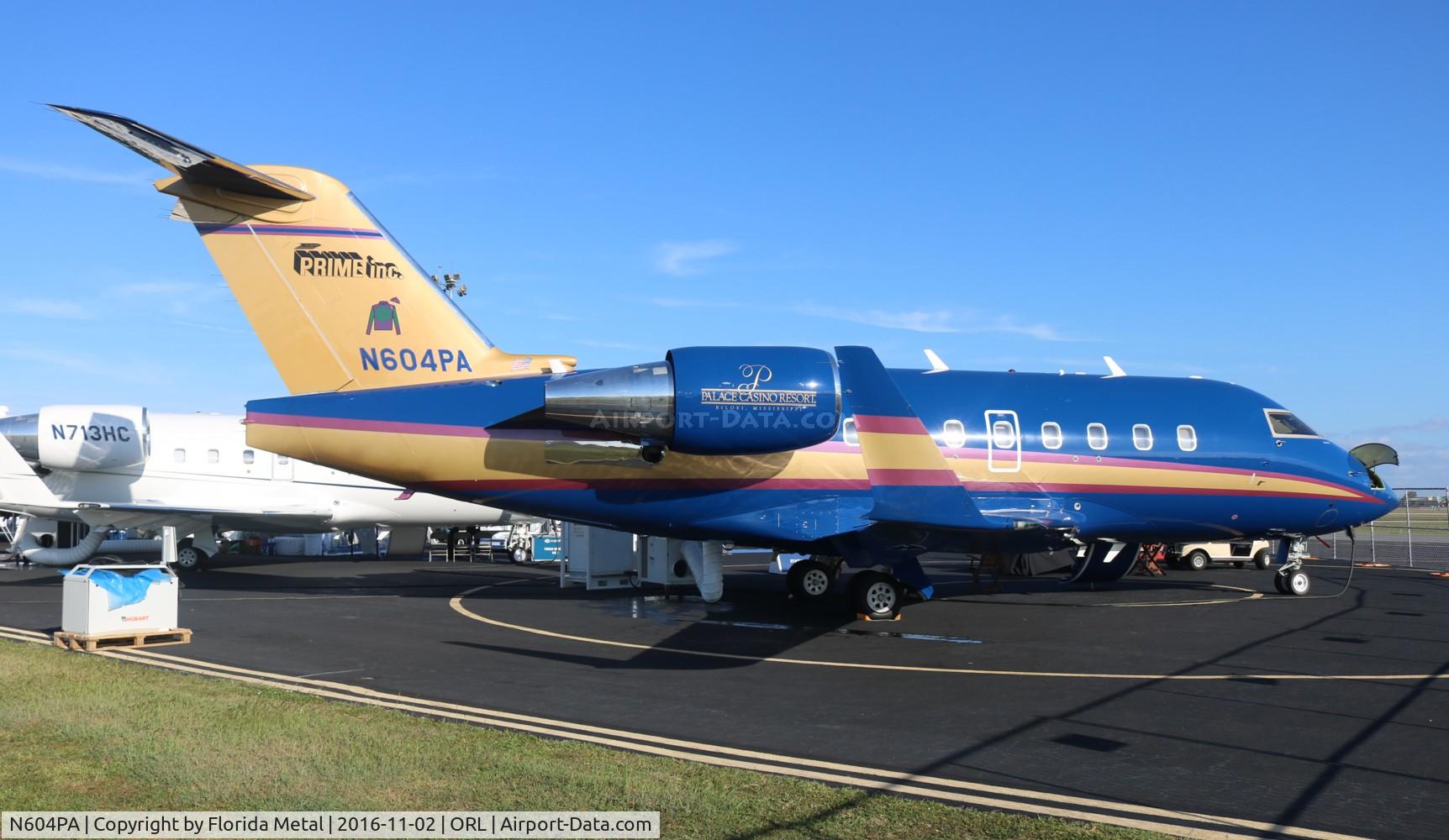 N604PA, 2003 Bombardier Challenger 604 (CL-600-2B16) C/N 5566, Challenger 604