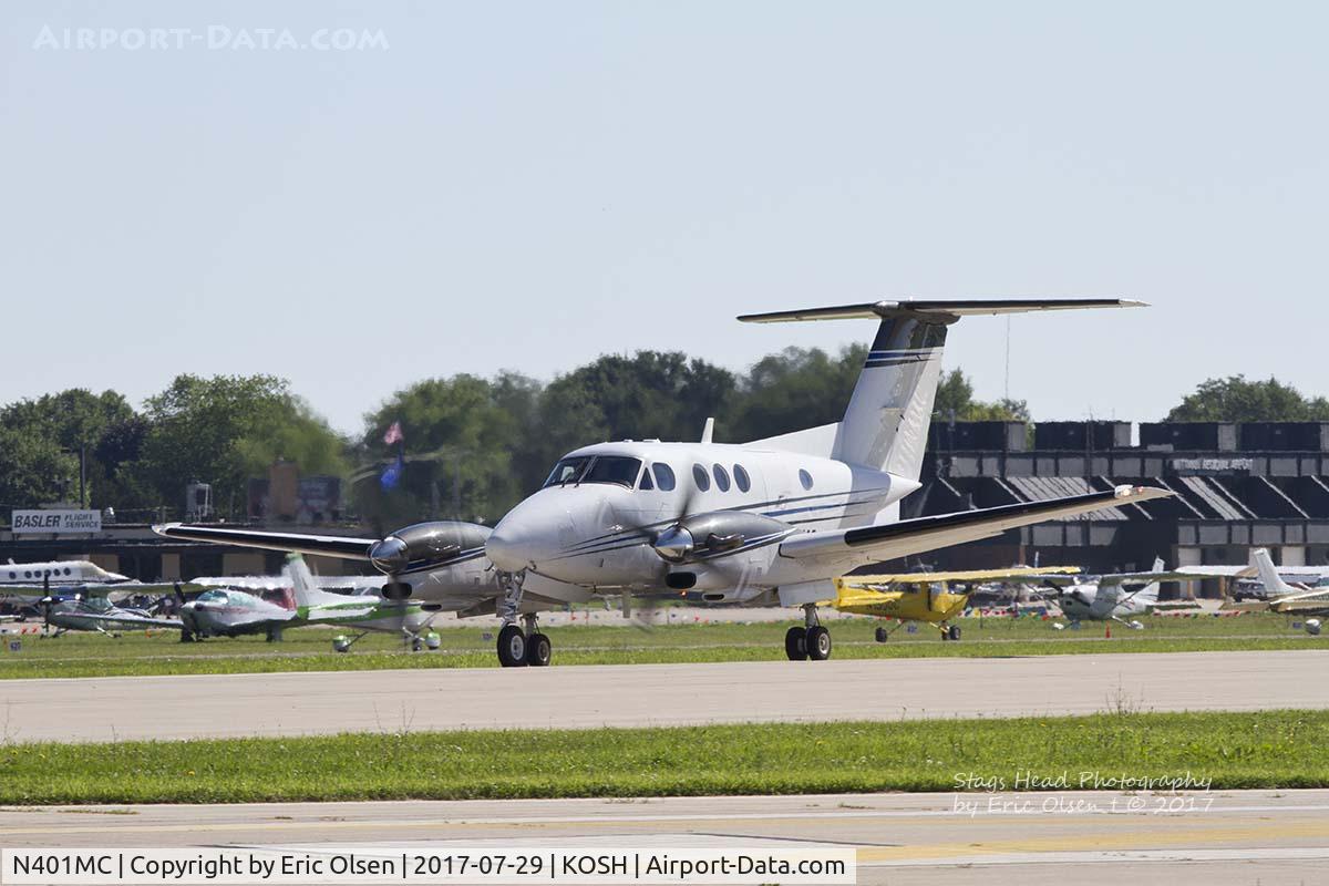 N401MC, 1981 Beech F90 King Air C/N LA-145, Beech F90 at Airventure.