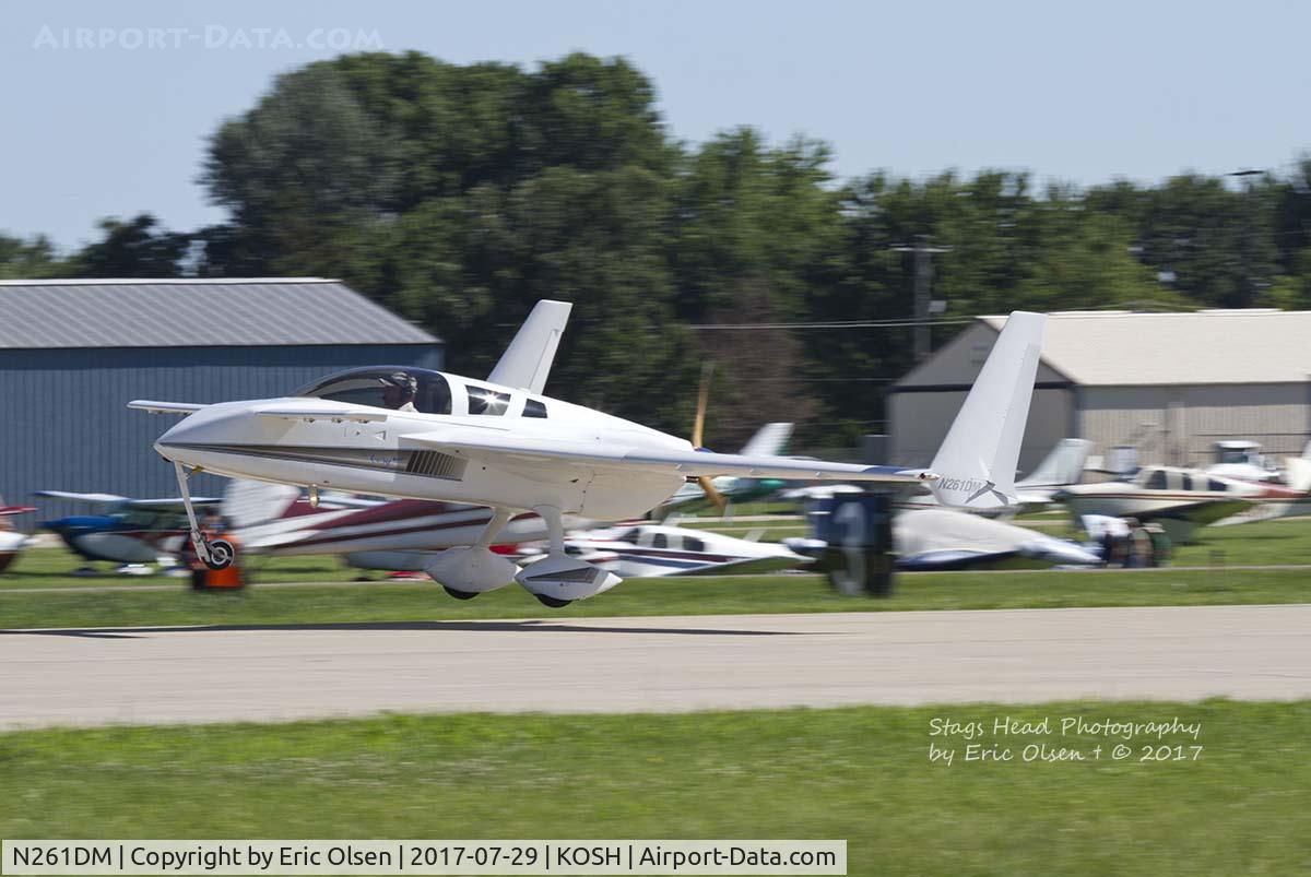 N261DM, 1989 Co-Z Cozy C/N 379, Cozy at Airventure.