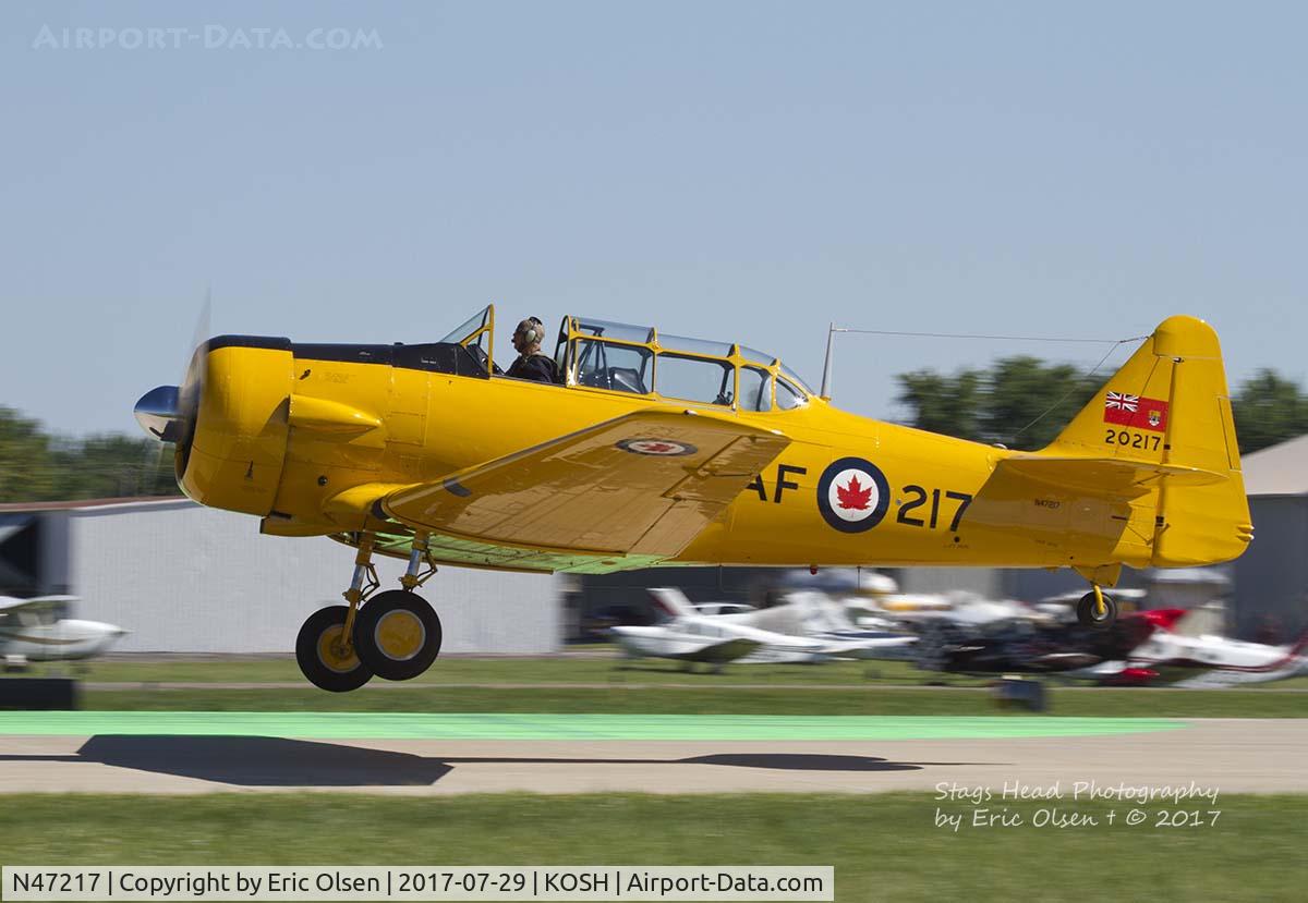 N47217, 1951 Canadian Car & Foundry Harvard MK IV C/N CCF4-8, Harvard at Airventure.