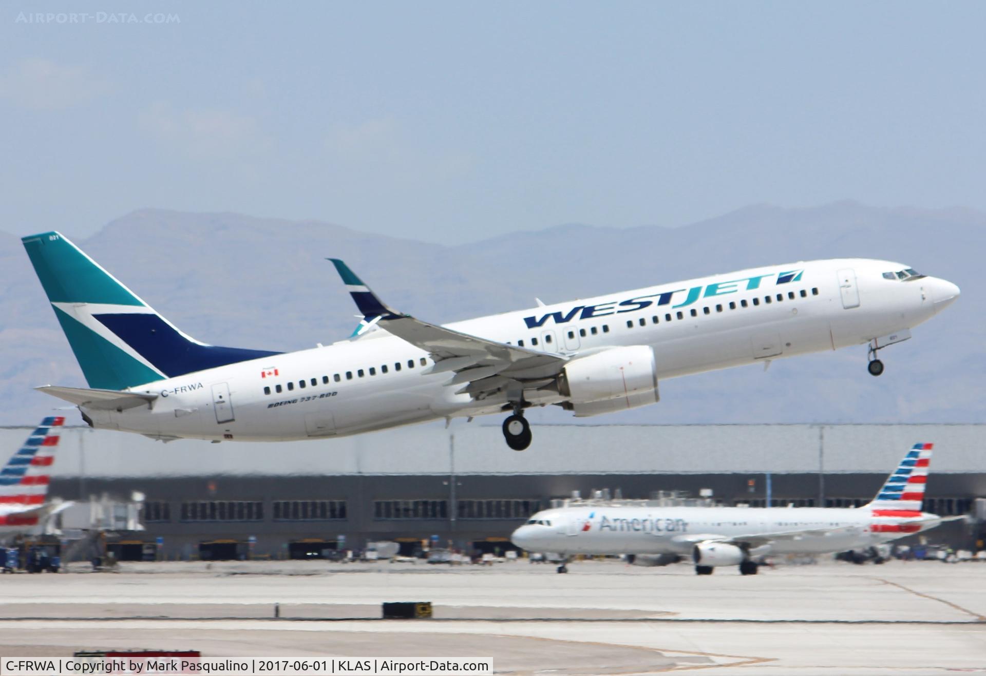 C-FRWA, 2012 Boeing 737-8CT C/N 39085, Boeing 737-800
