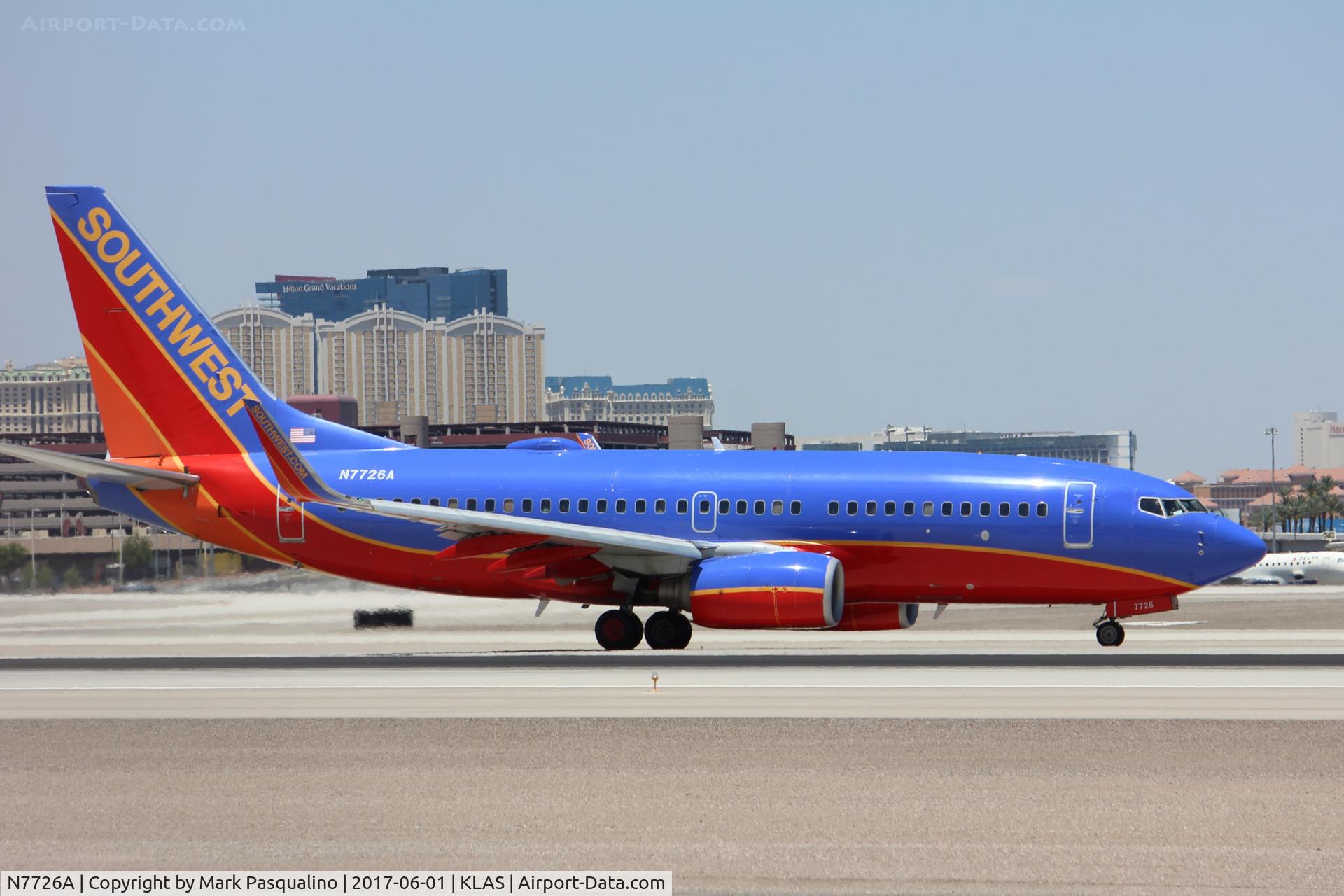N7726A, 2006 Boeing 737-7BD C/N 33924, Boeing 737-700