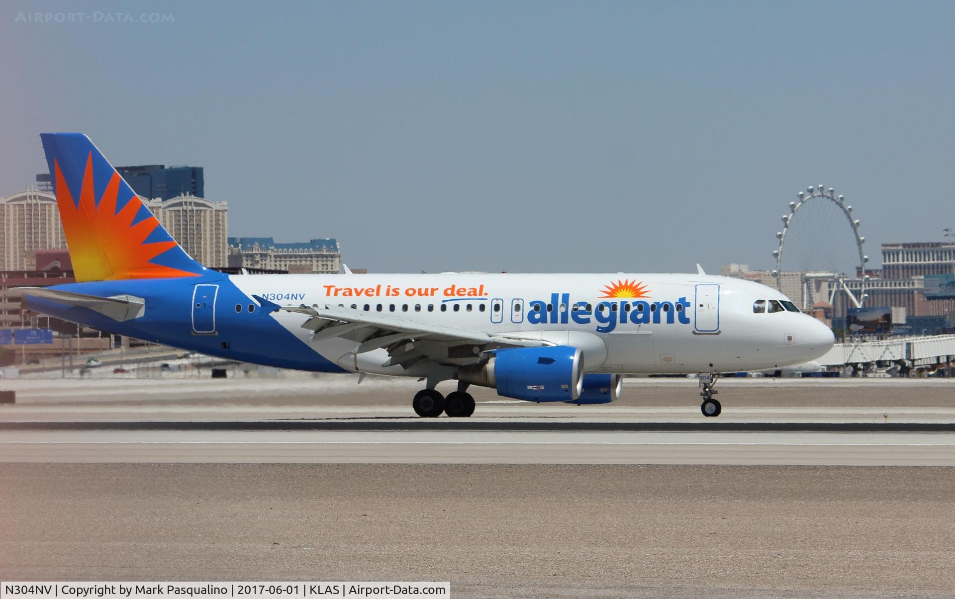 N304NV, 2004 Airbus A319-111 C/N 2265, Airbus A319