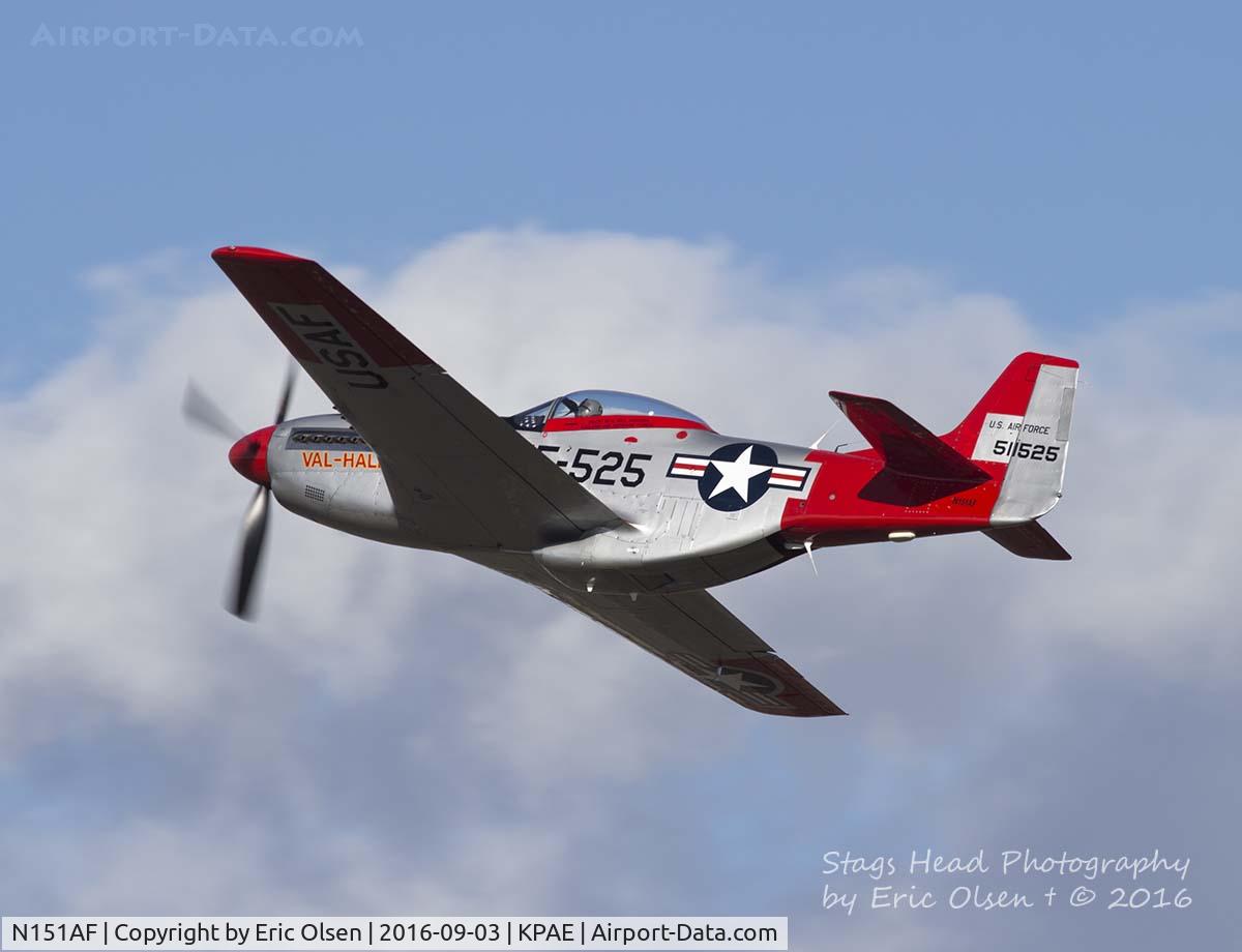 N151AF, 1945 North American P-51D Mustang C/N 45-11525, P-51D at VAW.