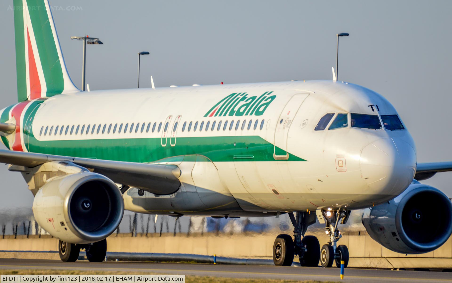 EI-DTI, 2009 Airbus A320-216 C/N 3976, Alitalia